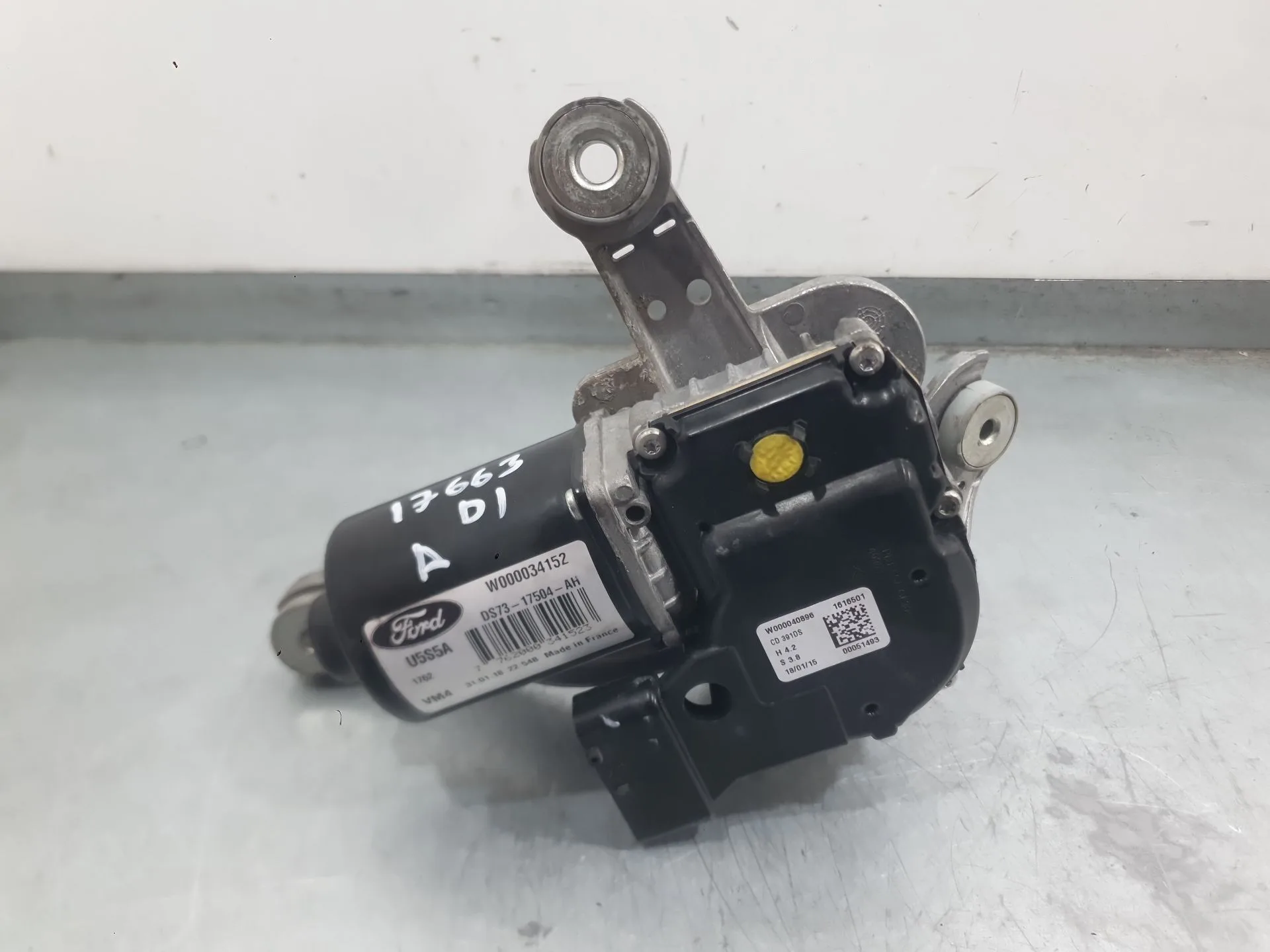 Motor Limpia Delantero Izquierdo para Ford Mondeo V Hatchback (Ce)