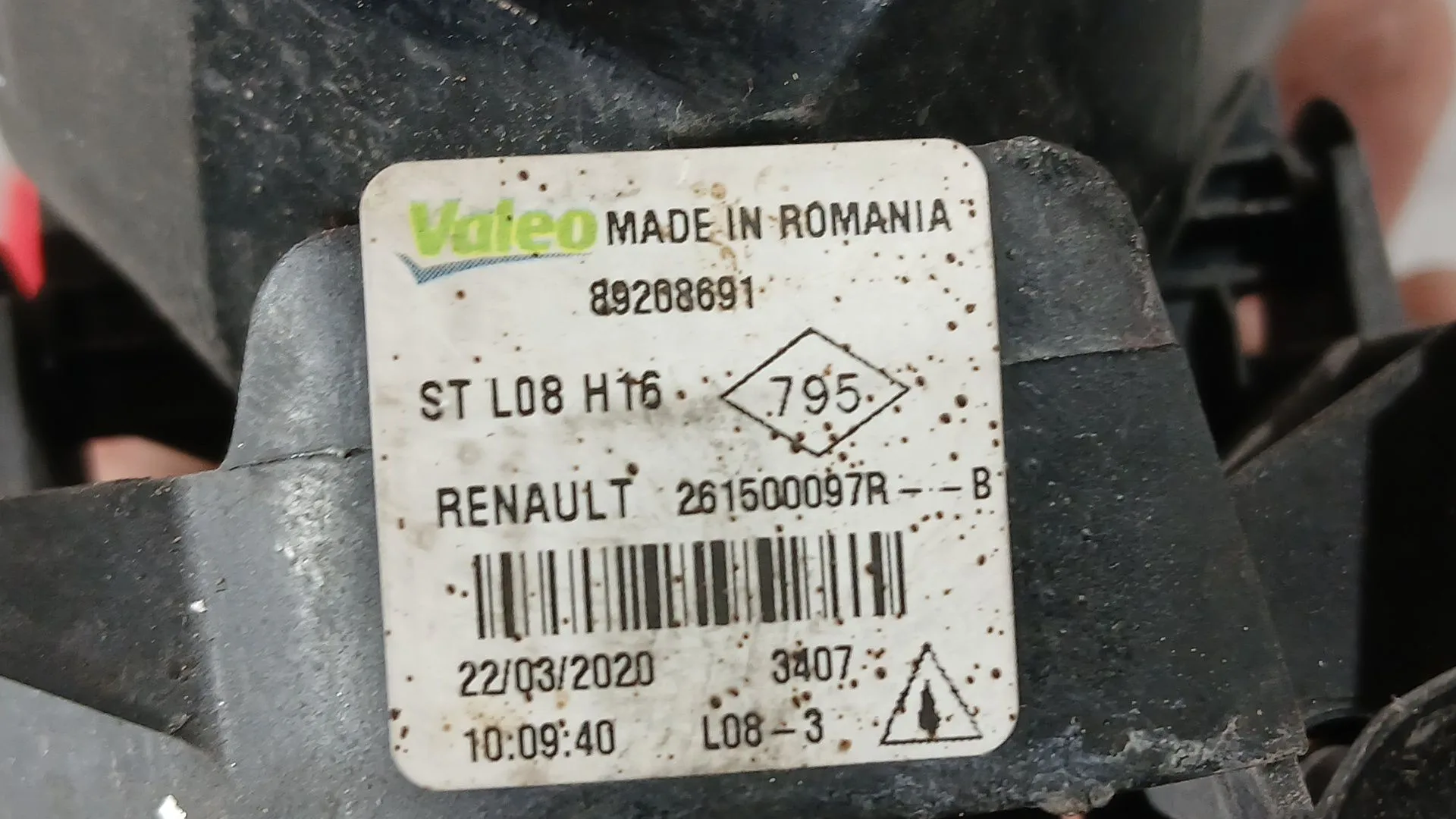 Faro Antiniebla Derecho para Dacia Sandero Ii (B8_)