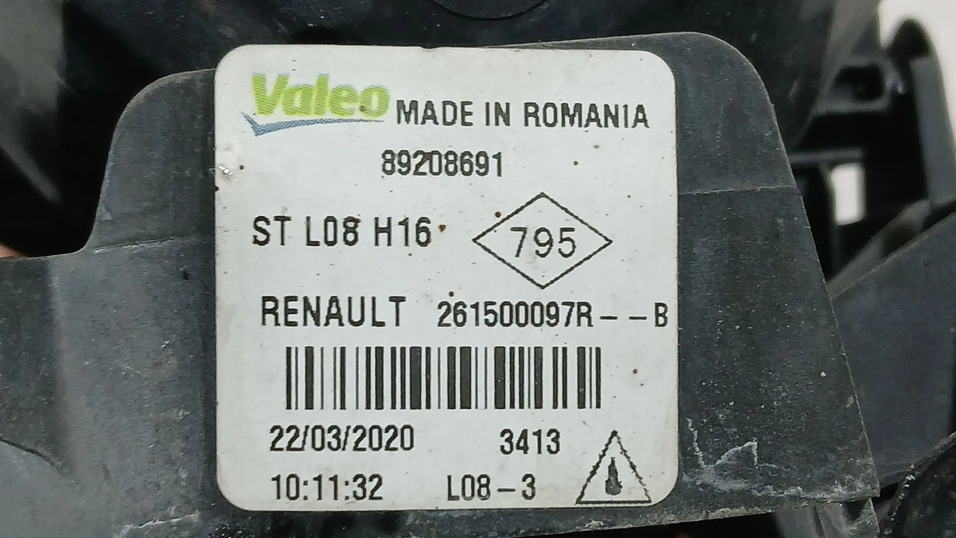 Faro Antiniebla Izquierdo para Dacia Sandero Ii (B8_)