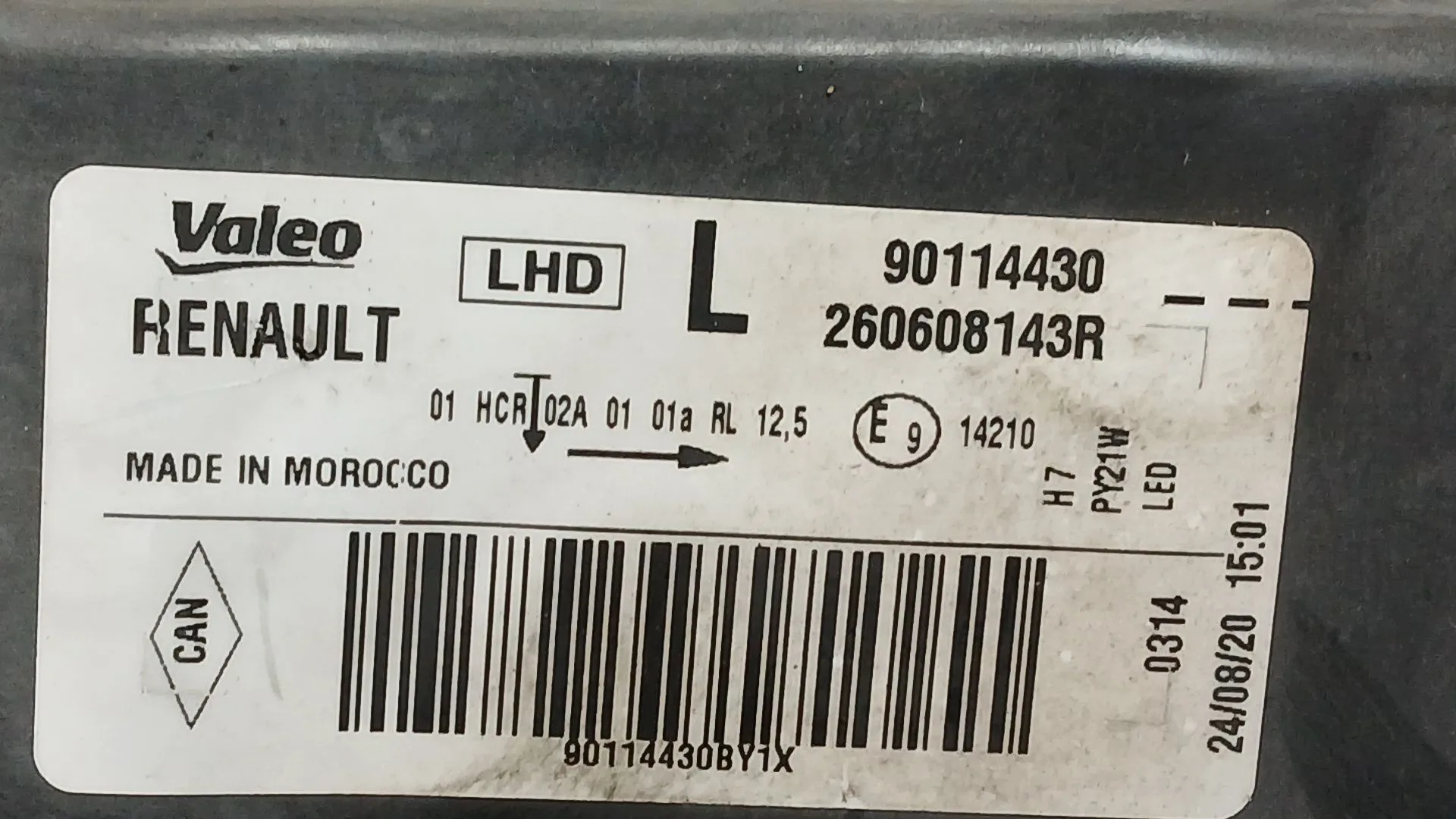 Faro Izquierdo para Dacia Sandero Ii (B8_)