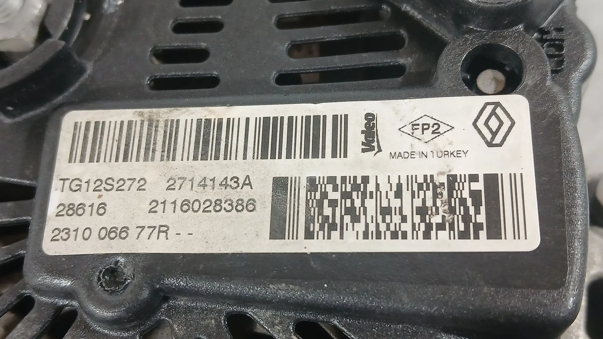Alternador para Dacia Duster (Hs_)