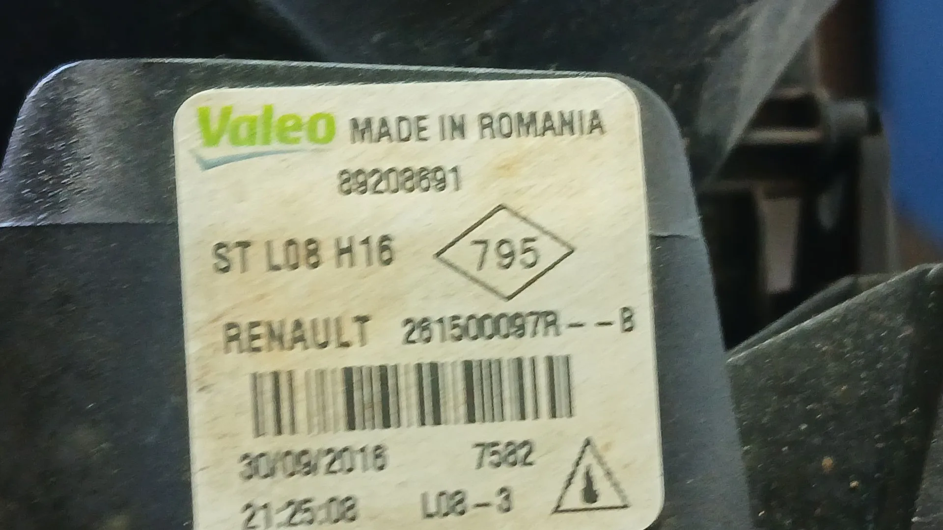 Faro Antiniebla Izquierdo para Dacia Duster (Hs_)