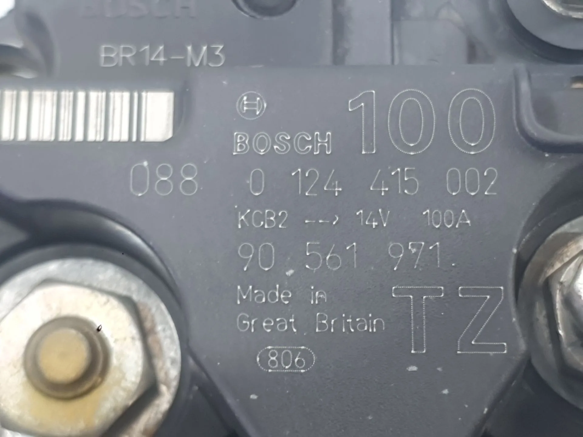 Alternador para Opel Corsa C (X01)