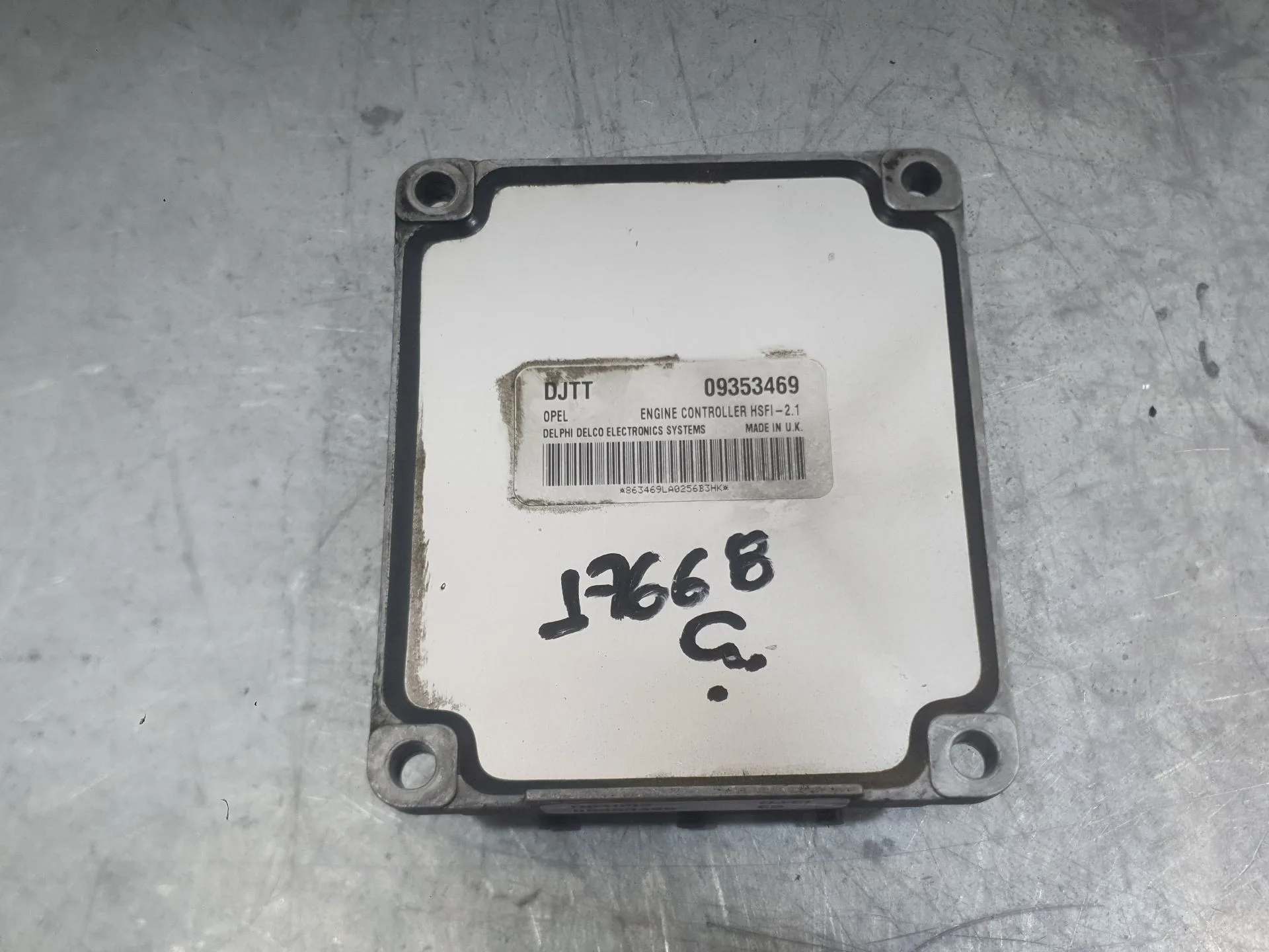 Centralita Motor Uce para Opel Corsa C (X01)
