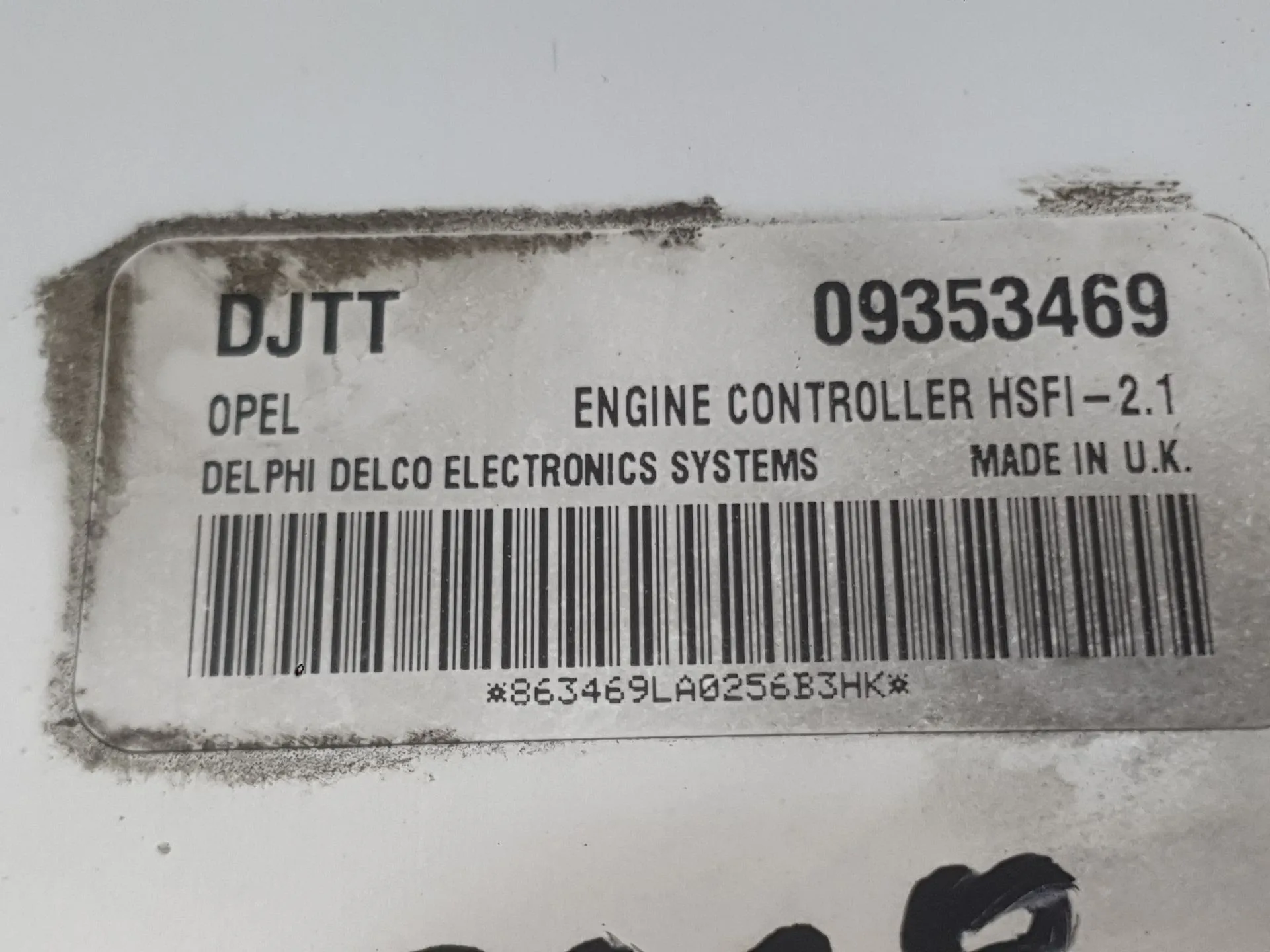 Centralita Motor Uce para Opel Corsa C (X01)