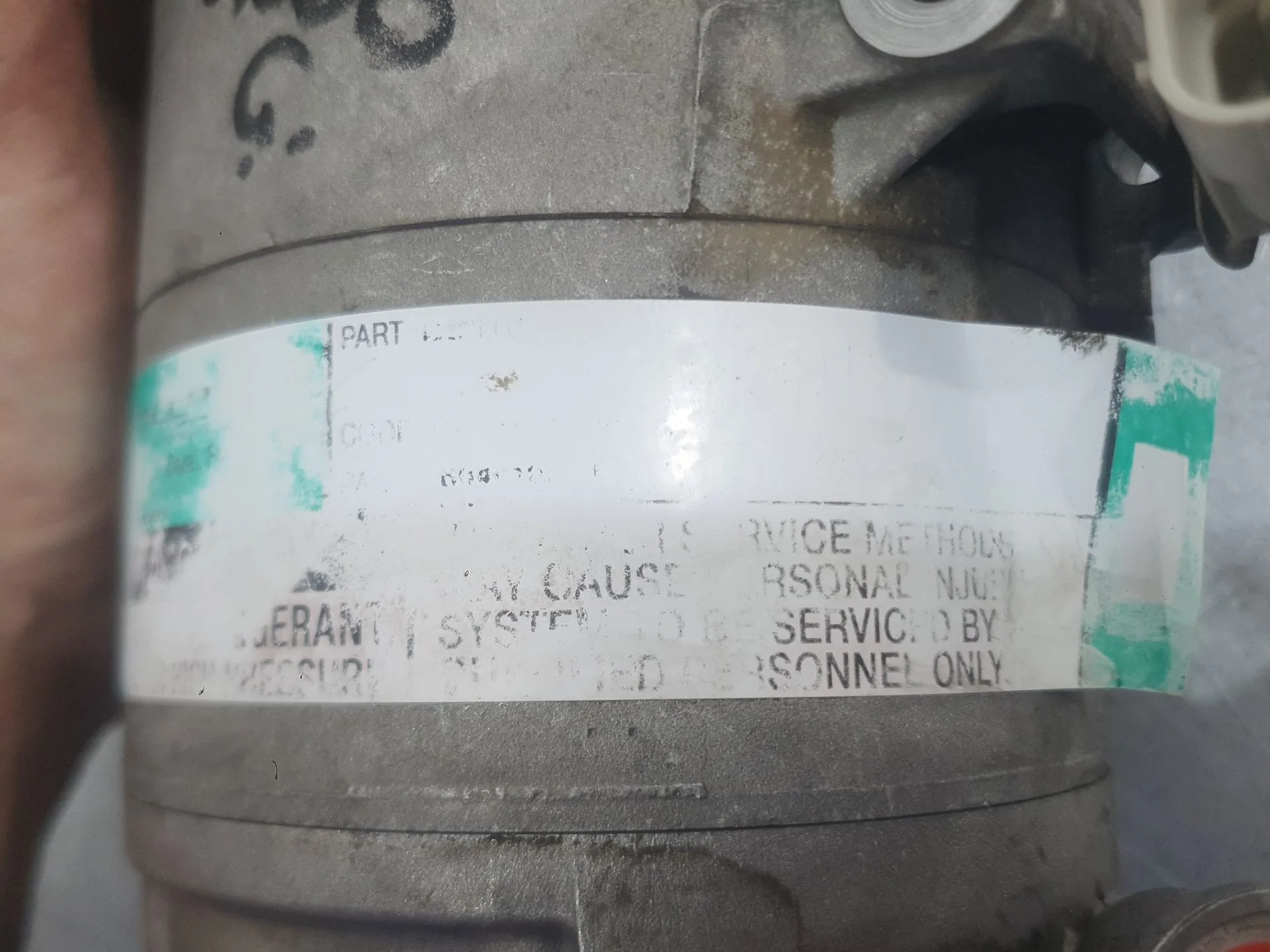 Compresor Aire Acondicionado para Opel Corsa C (X01)
