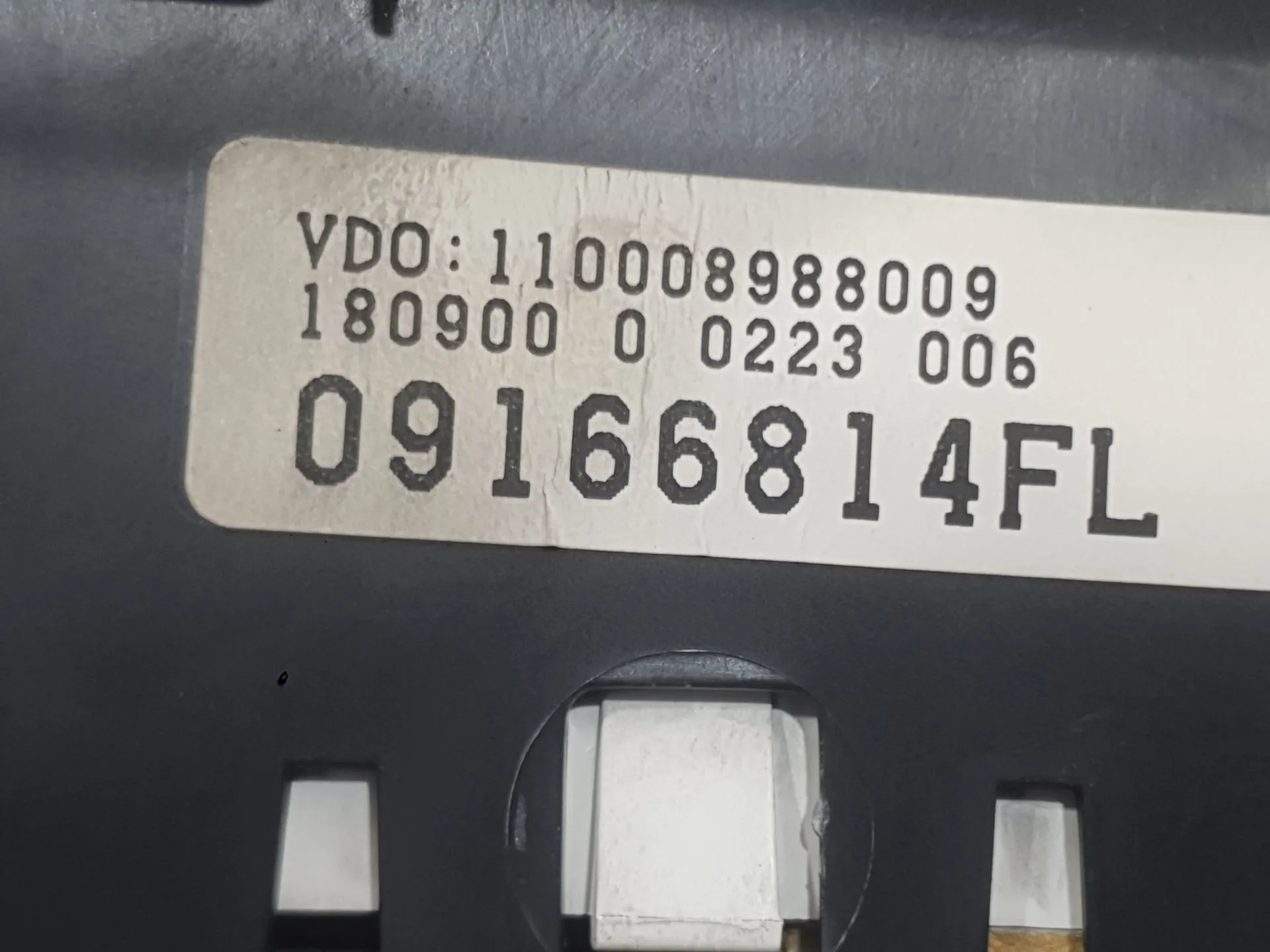 Cuadro Instrumentos para Opel Corsa C (X01)