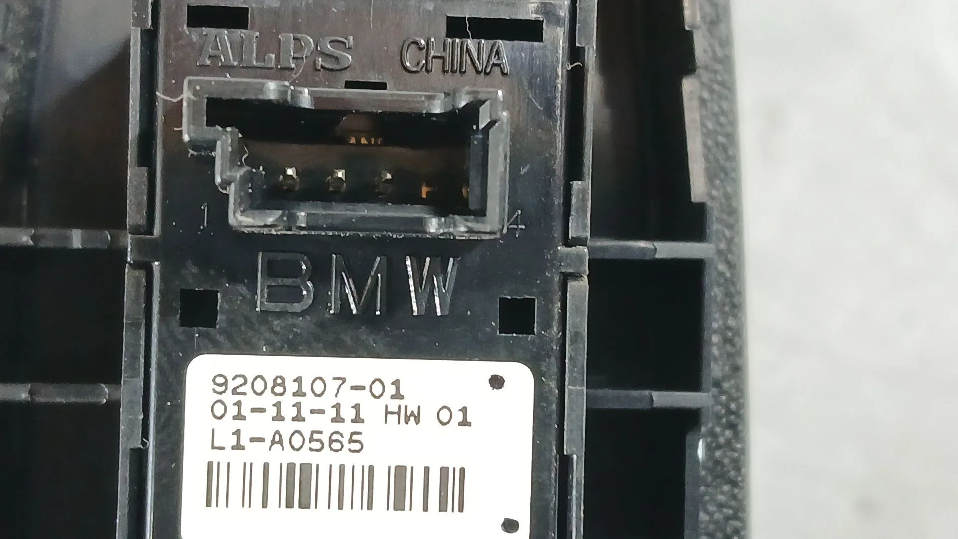 Mando Elevalunas Delantero Derecho para Bmw 1 (F20)