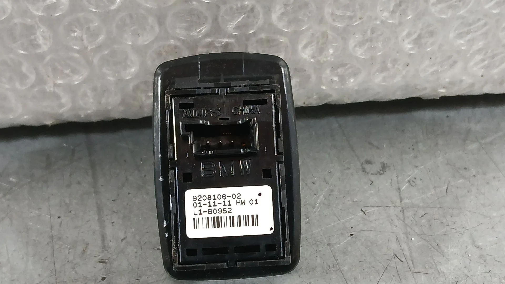 Mando Elevalunas Trasero Izquierdo para Bmw 1 (F20)