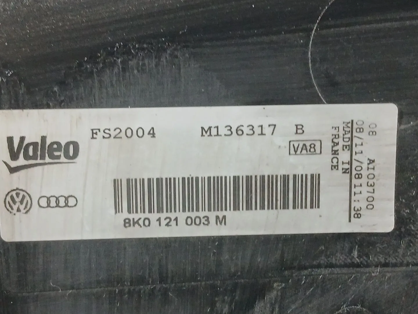 Electroventilador para Audi Q5 (8Rb)
