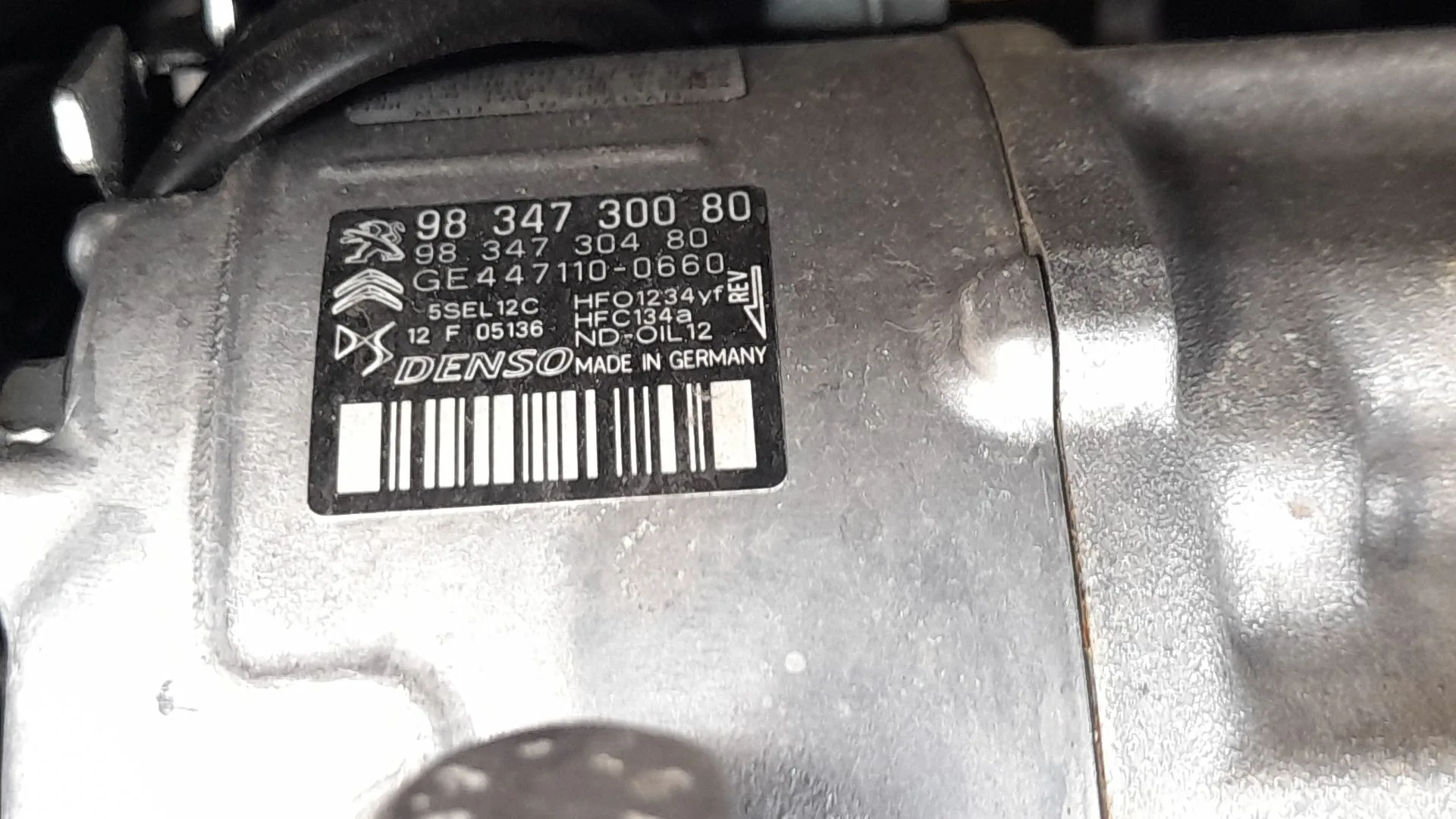Compresor Aire Acondicionado para Peugeot 208 Ii (Ub_, Up_, Uw_, Uj_)