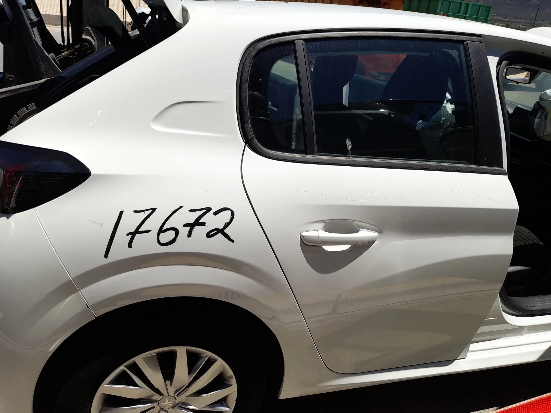 Puerta Trasera Derecha para Peugeot 208 Ii (Ub_, Up_, Uw_, Uj_)