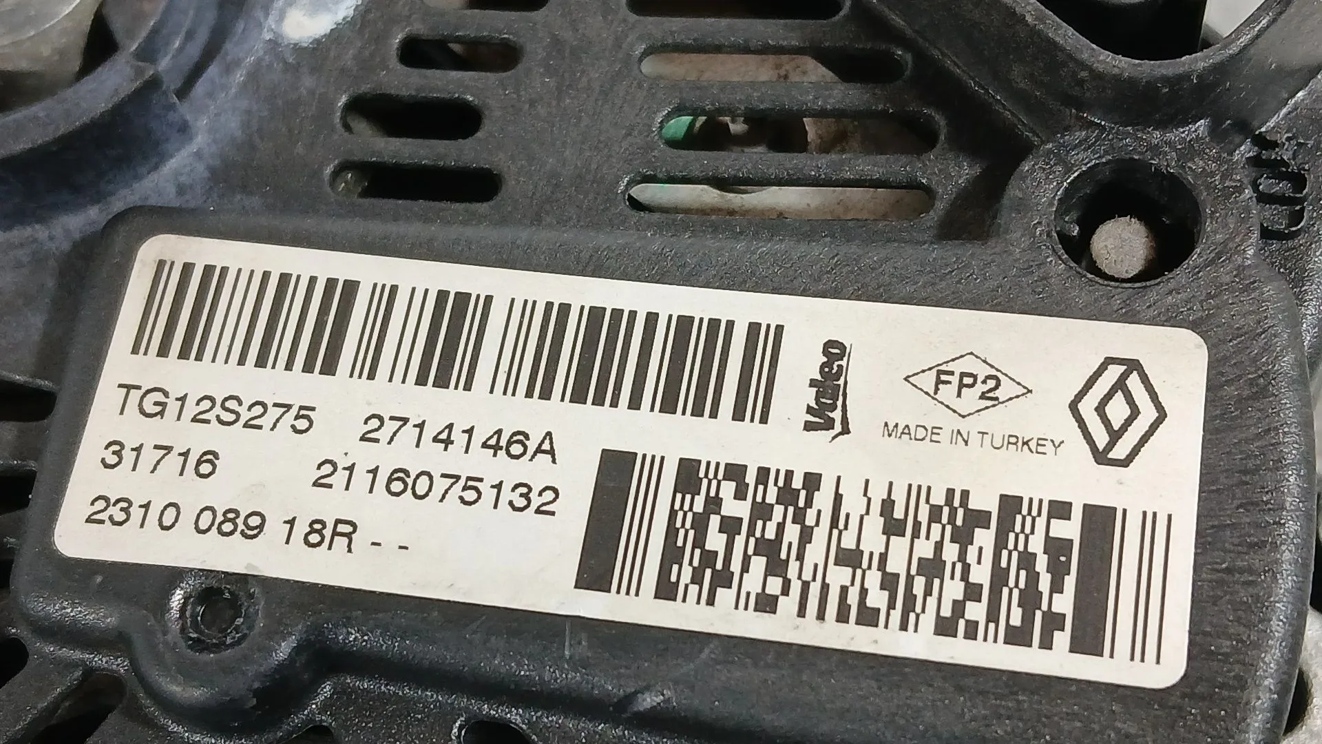 Alternador para Renault Clio Iv (Bh_)