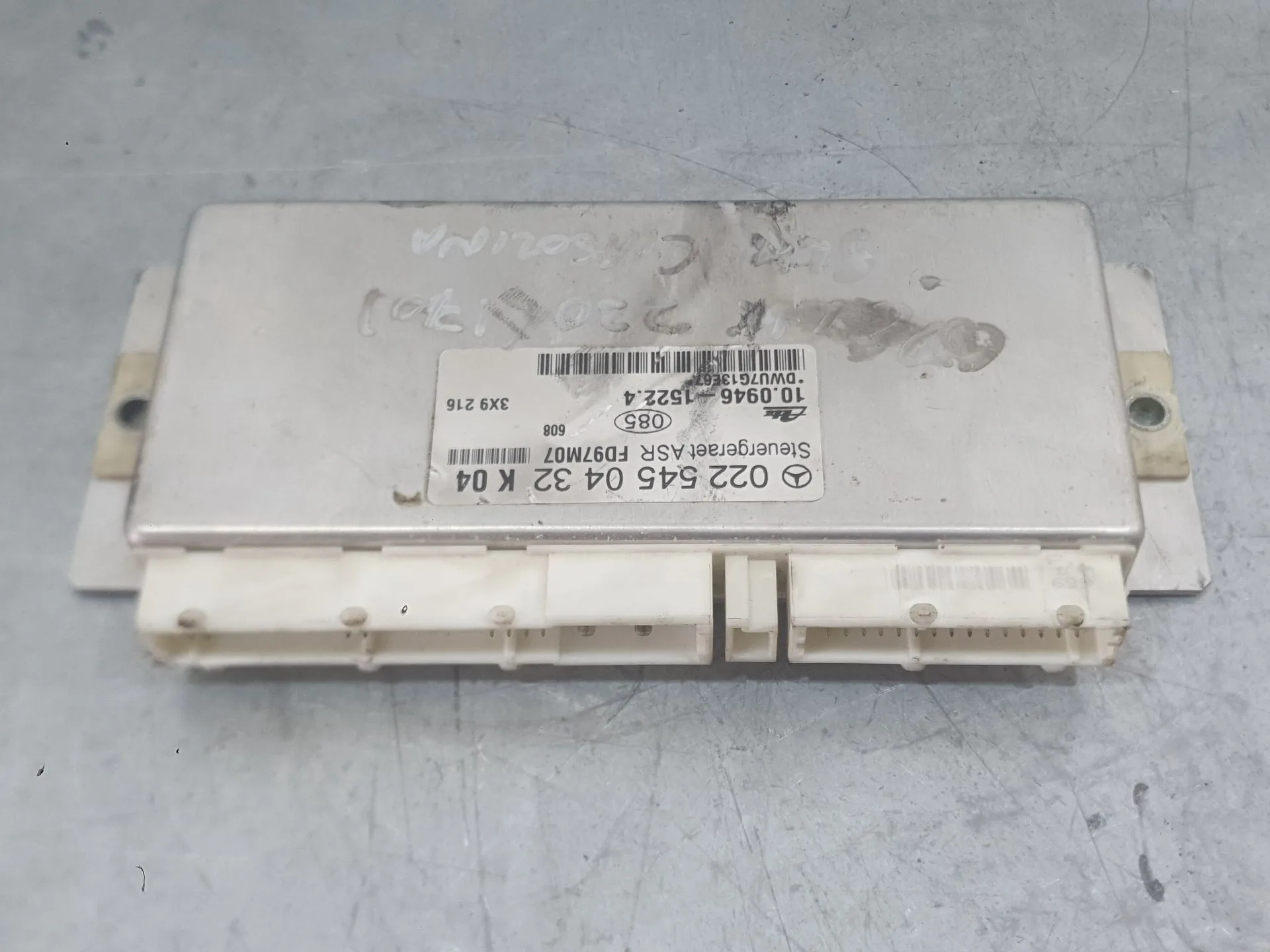 Centralita Asr para Mercedes-Benz Slk (R170)