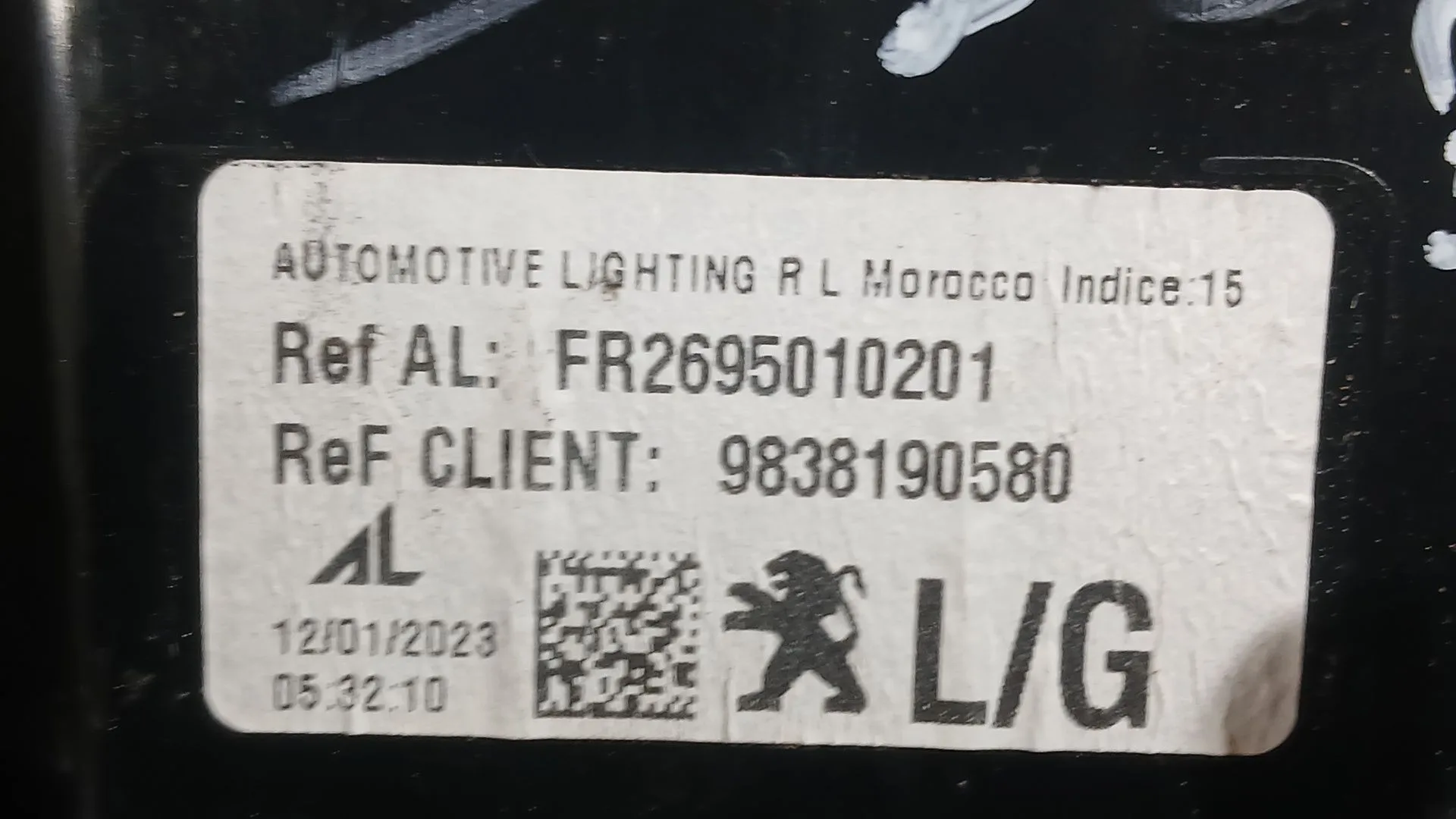 Piloto Trasero Izquierdo Interior para Peugeot 2008 Ii (Ud_, Us_, Uy_, Uj_, Ur_, Uc_)