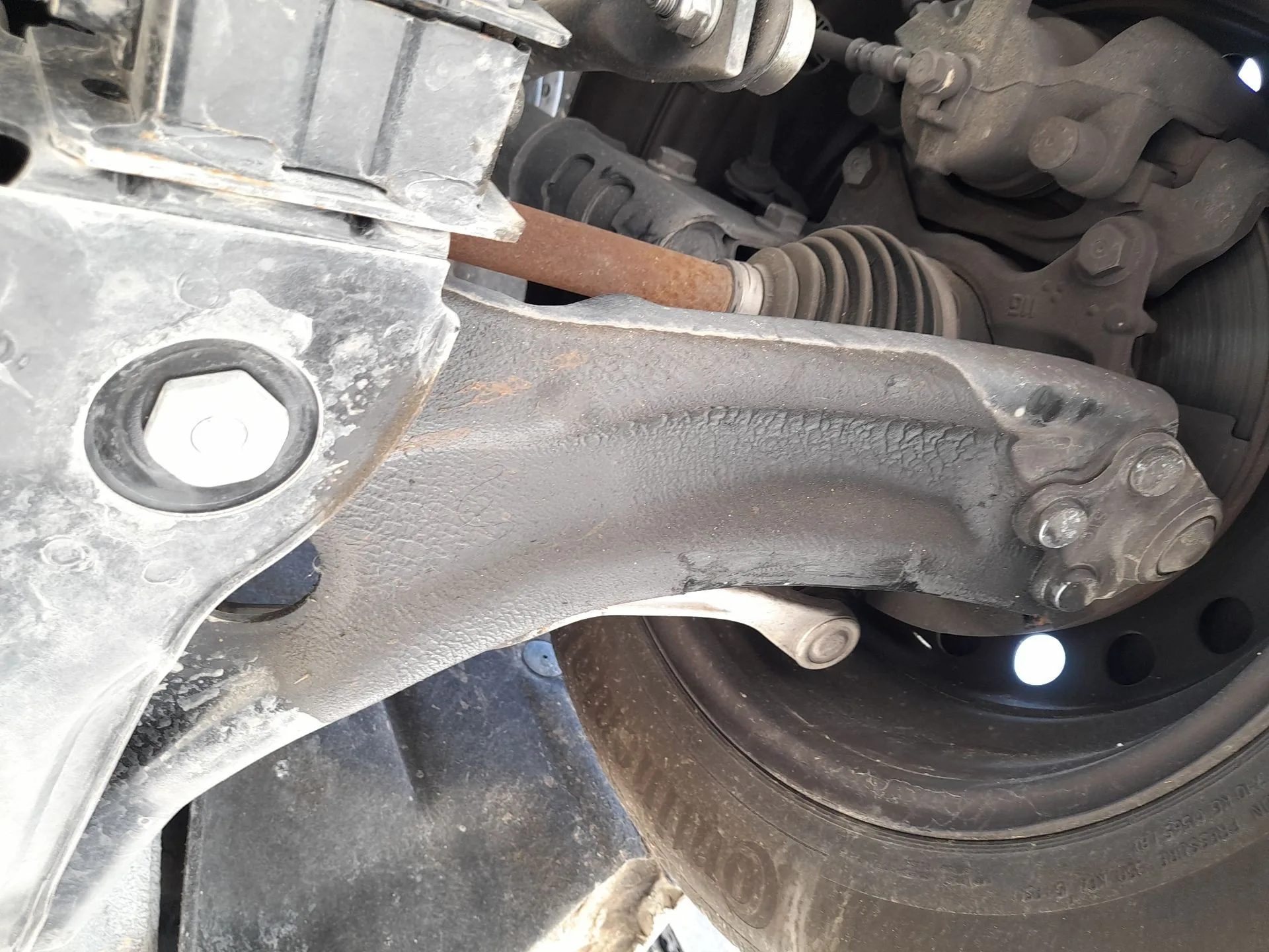 Brazo Suspension Inferior Delantero Izquierdo para Nissan Townstar Furgoneta/Monovolumen (Xfk)