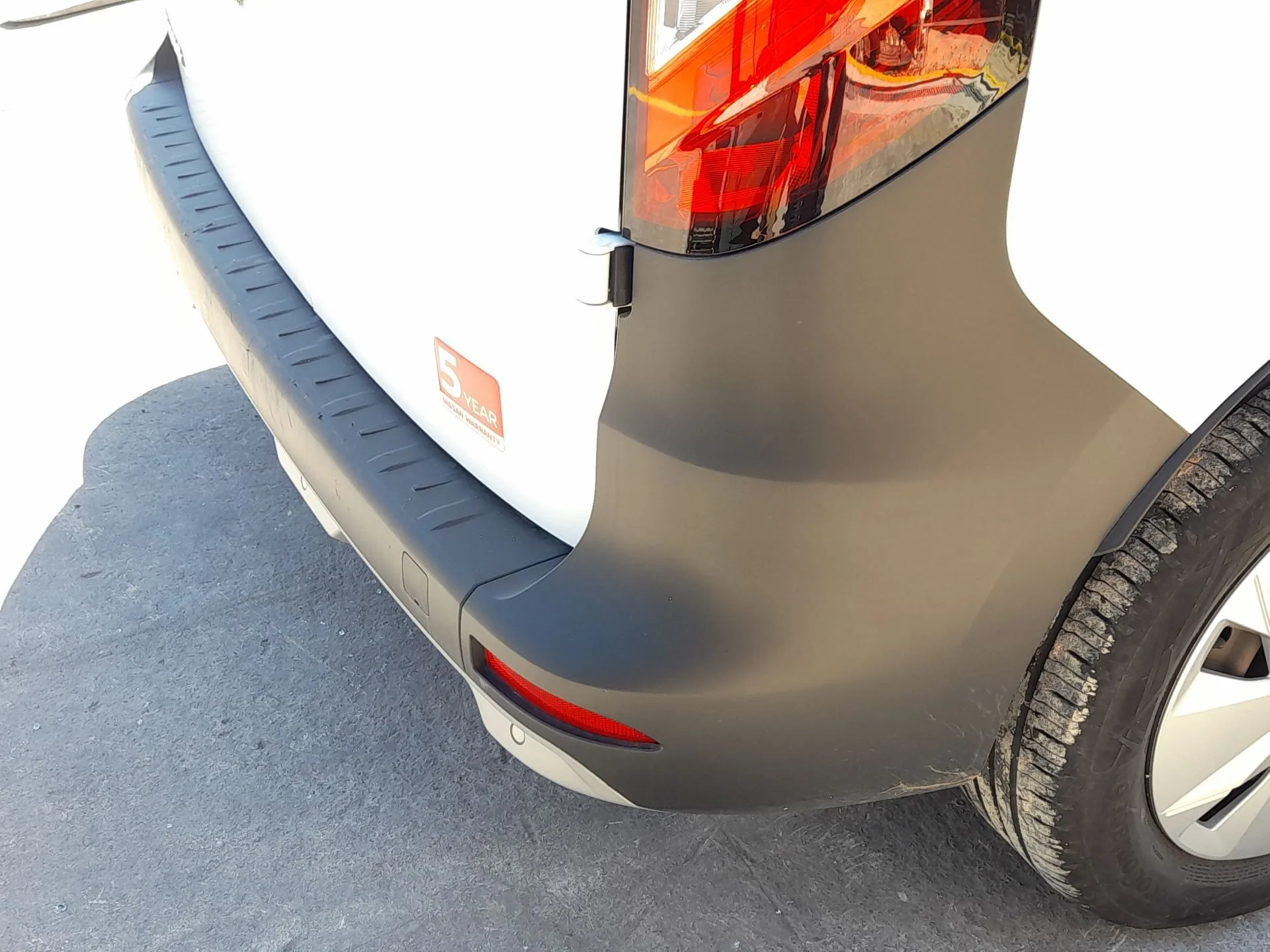 Paragolpes Trasero para Nissan Townstar Furgoneta/Monovolumen (Xfk)