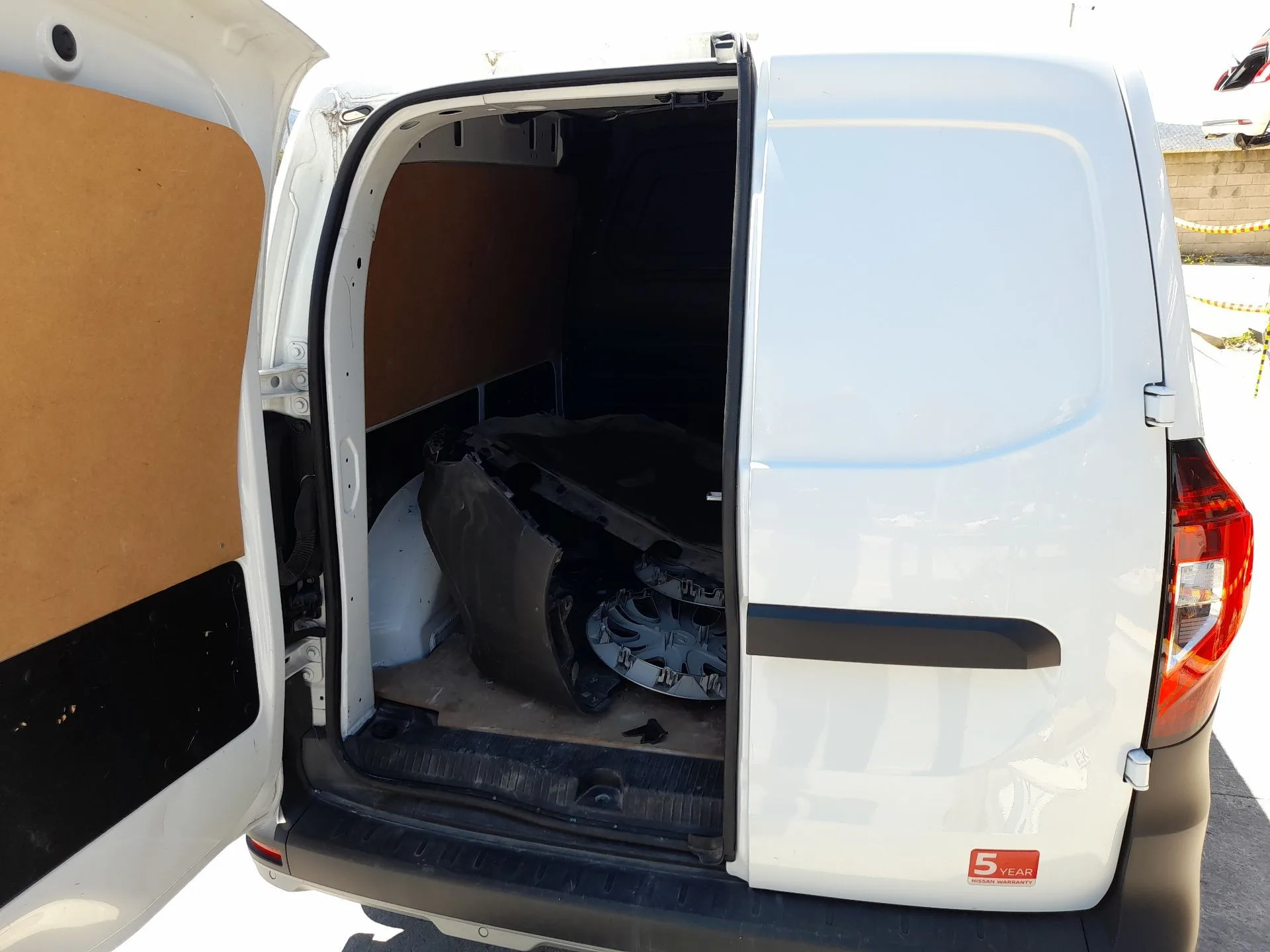 Puerta Trasera Derecha Carga para Nissan Townstar Furgoneta/Monovolumen (Xfk)