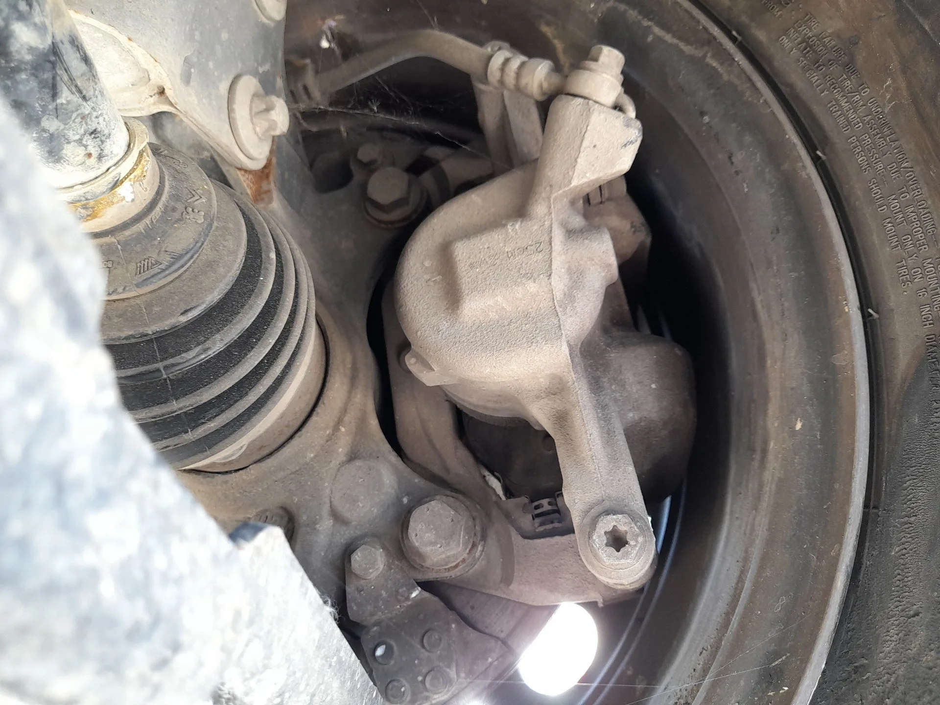 Pinza Freno Delantera Izquierda para Peugeot Partner Furgoneta/Monovolumen (K9)