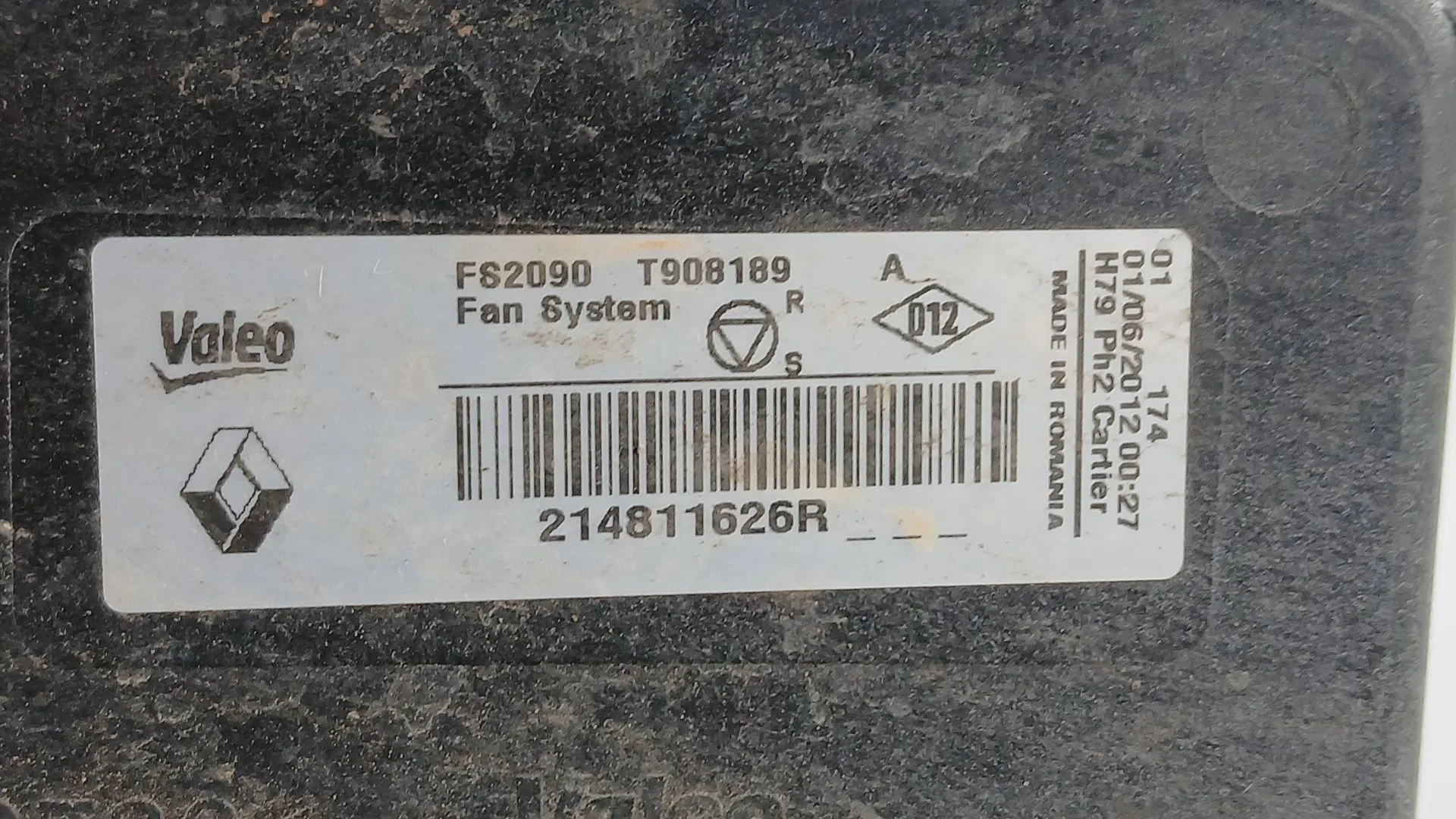 Electroventilador para Dacia Duster (Hs_)