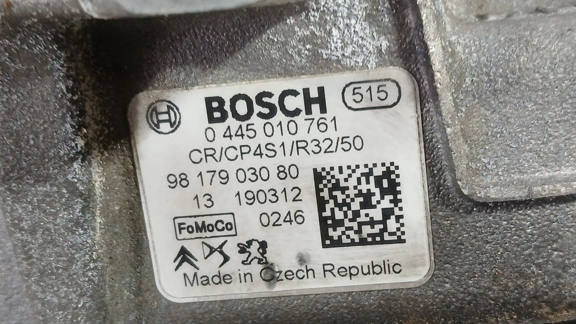 Bomba Alta Presion para Peugeot 208 I (Ca_, Cc_)