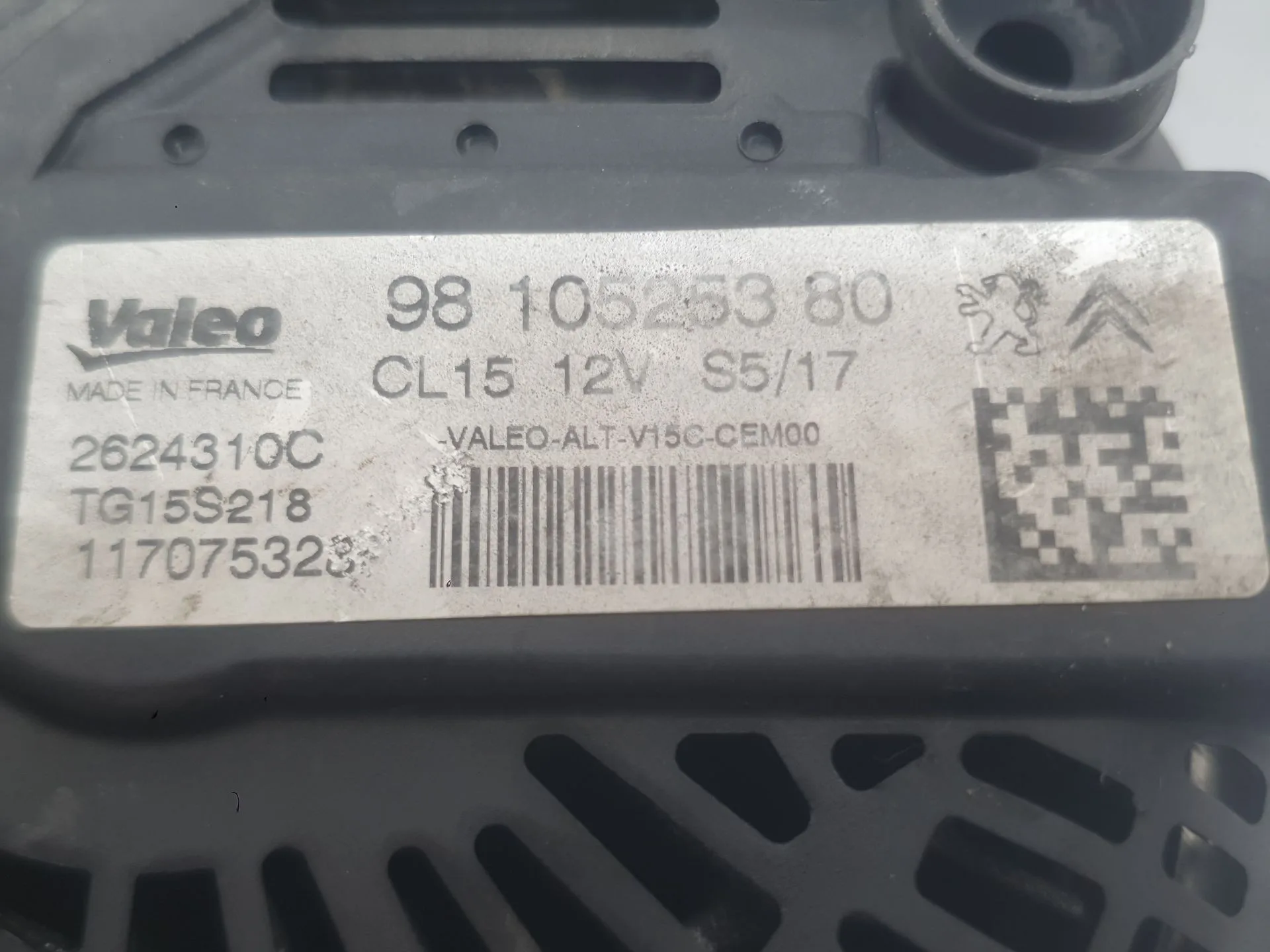 Alternador para Citroën C-Elysee (Dd_)
