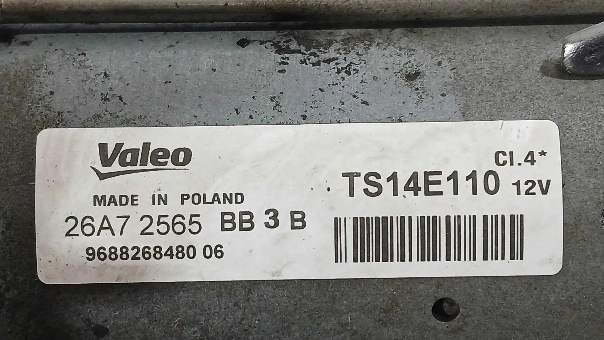 Motor Arranque para Citroën C-Elysee (Dd_)