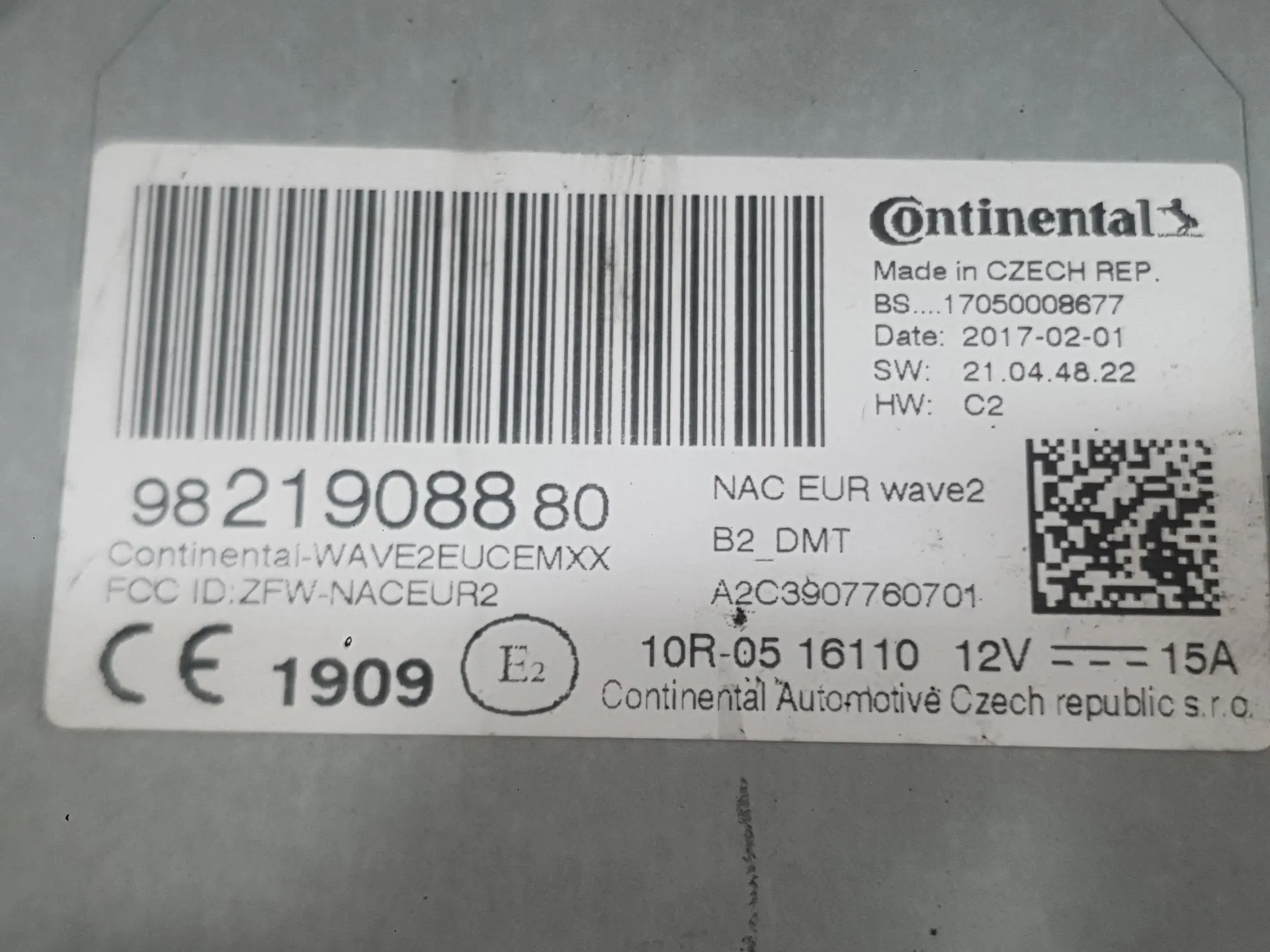 Sistema Audio / Radio para Citroën C-Elysee (Dd_)