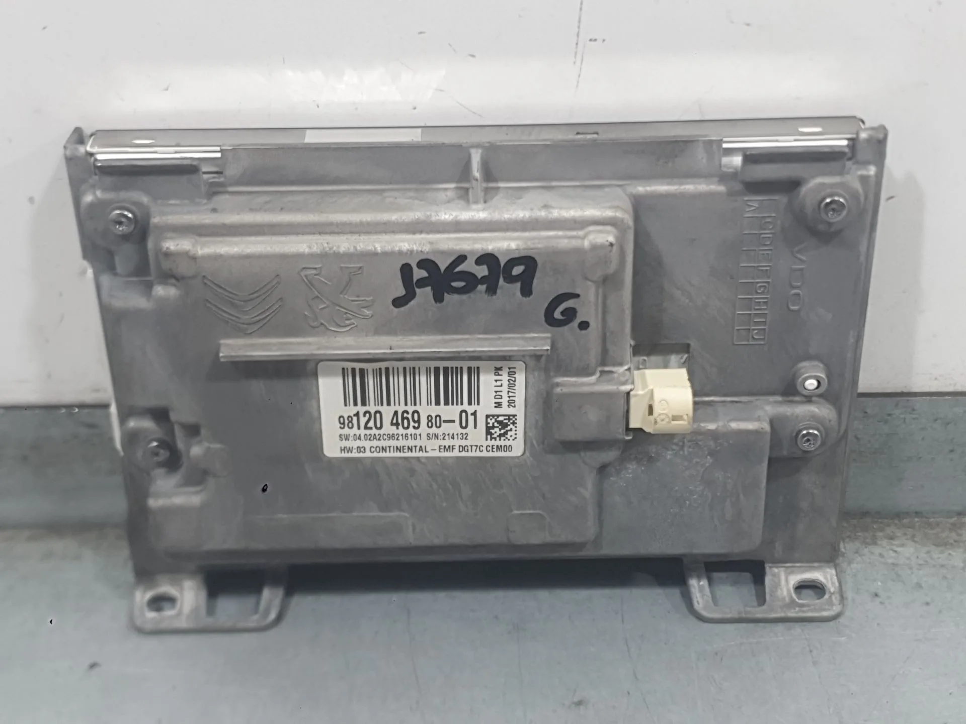 Sistema Navegacion Gps para Citroën C-Elysee (Dd_)