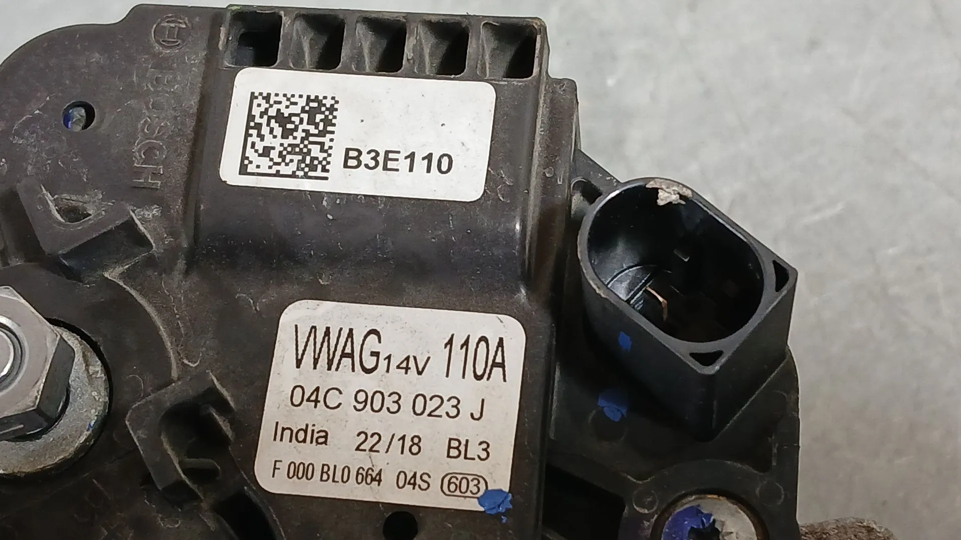 Alternador para Volkswagen Polo Vi (Aw1, Bz1, Ae1)