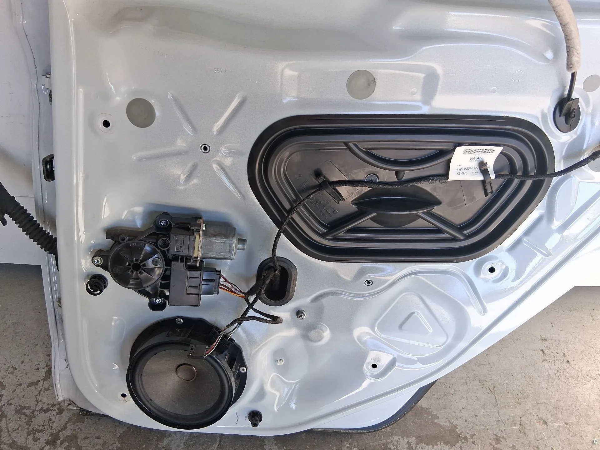 Elevalunas Trasero Derecho para Volkswagen Polo Vi (Aw1, Bz1, Ae1)
