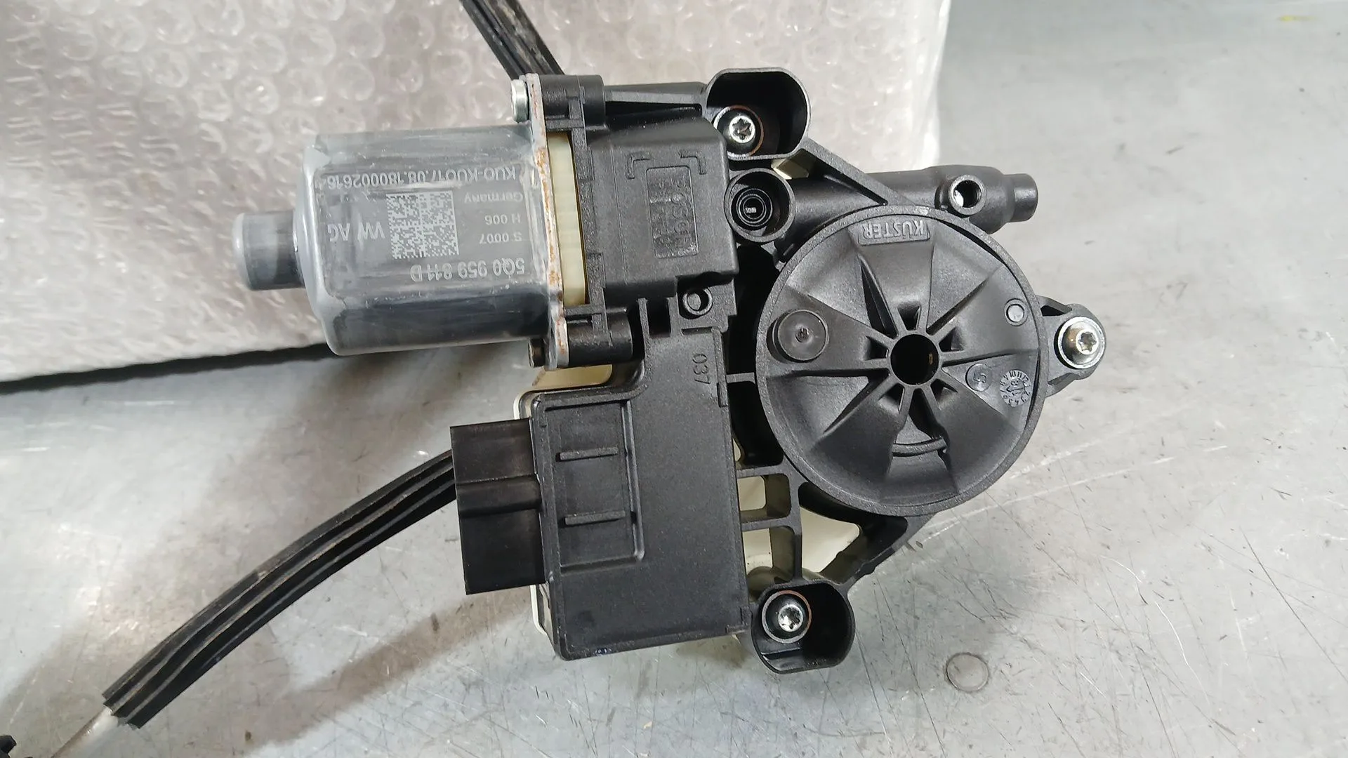 Elevalunas Trasero Izquierdo para Volkswagen Polo Vi (Aw1, Bz1, Ae1)