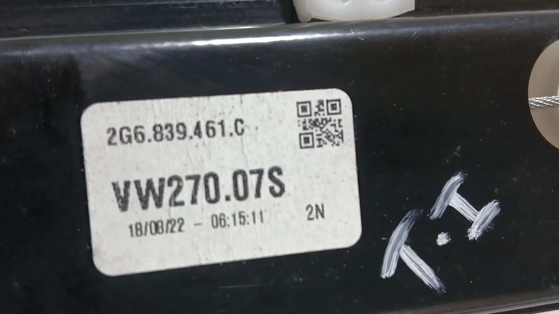 Elevalunas Trasero Izquierdo para Volkswagen Polo Vi (Aw1, Bz1, Ae1)