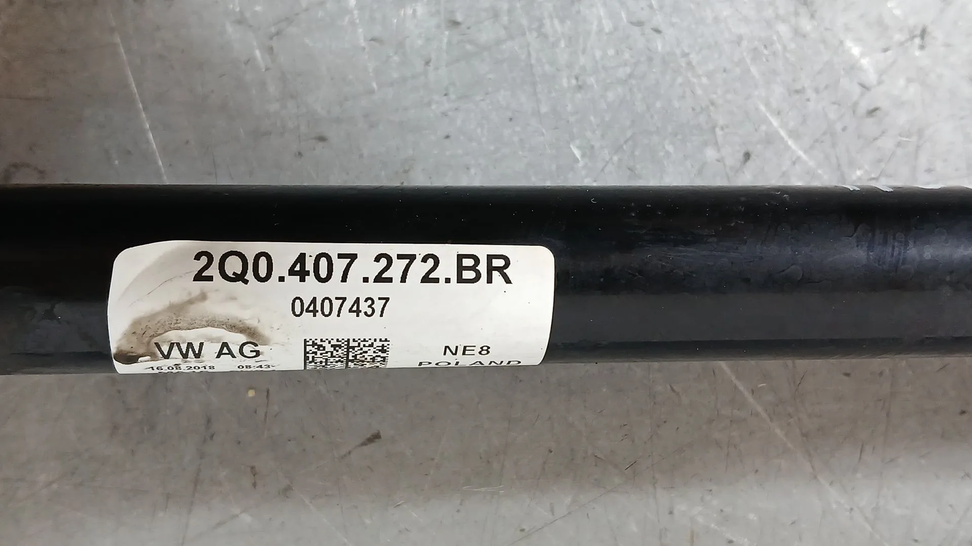 Transmision Delantera Derecha para Volkswagen Polo Vi (Aw1, Bz1, Ae1)