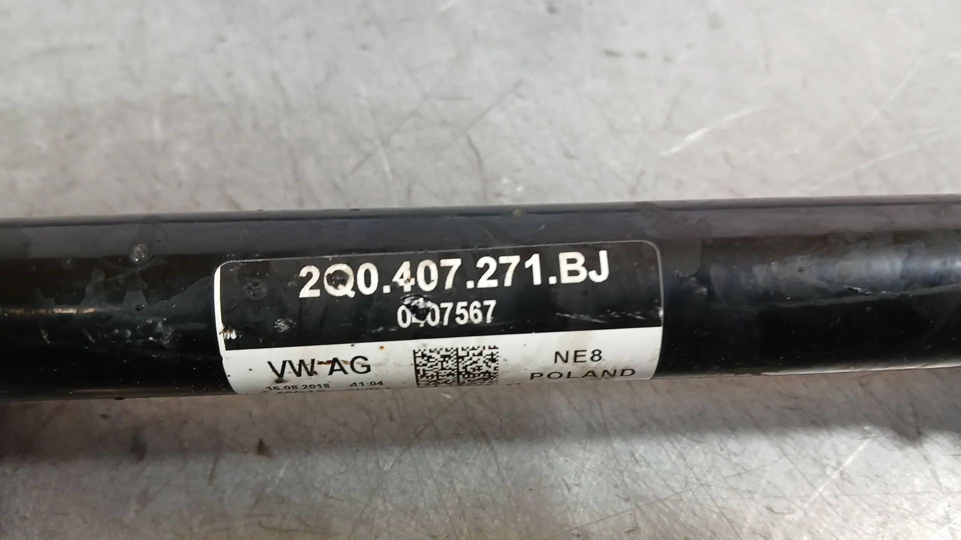 Transmision Delantera Izquierda para Volkswagen Polo Vi (Aw1, Bz1, Ae1)