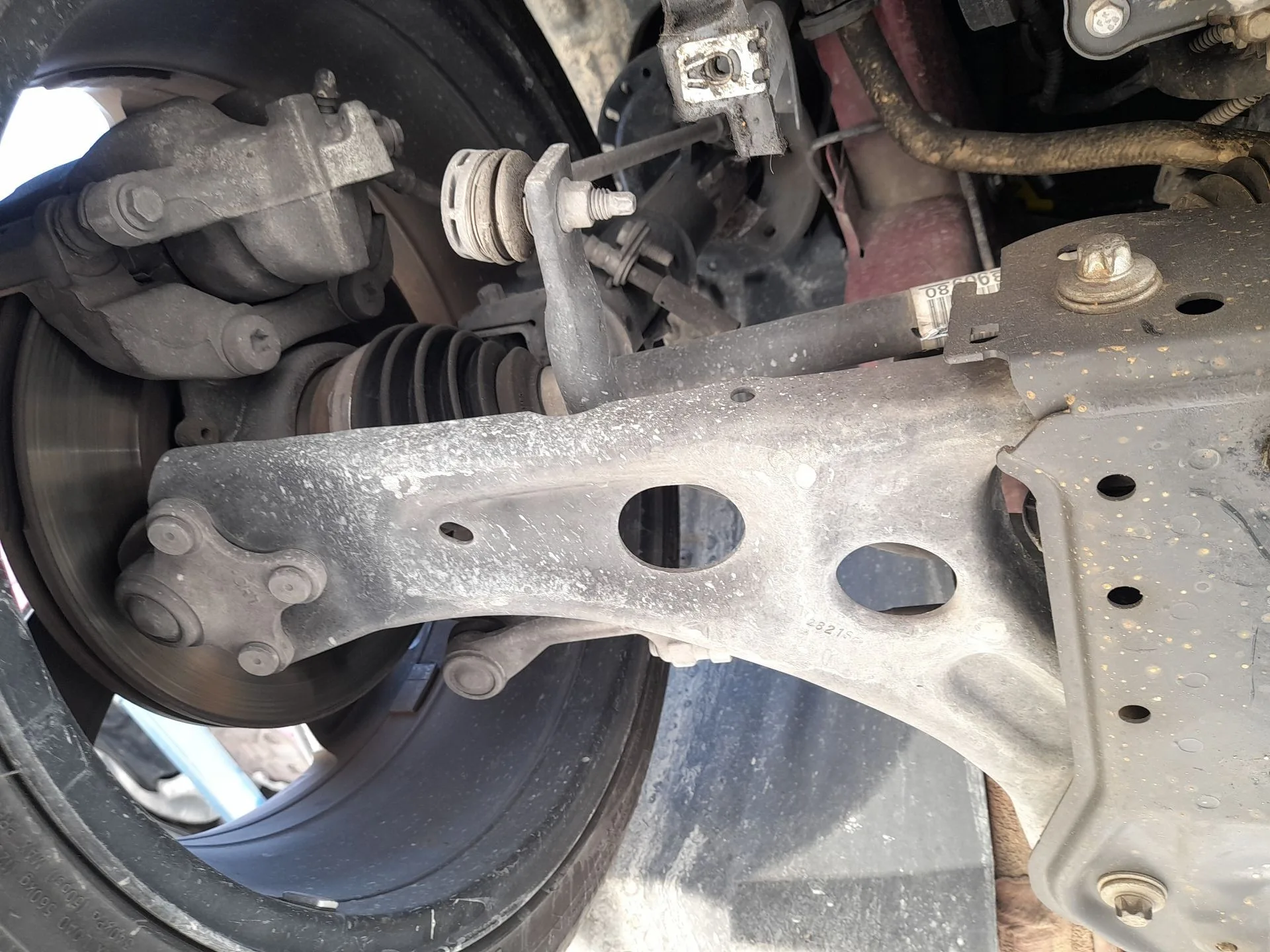 Brazo Suspension Inferior Delantero Derecho para Opel Corsa F (P2Jo)