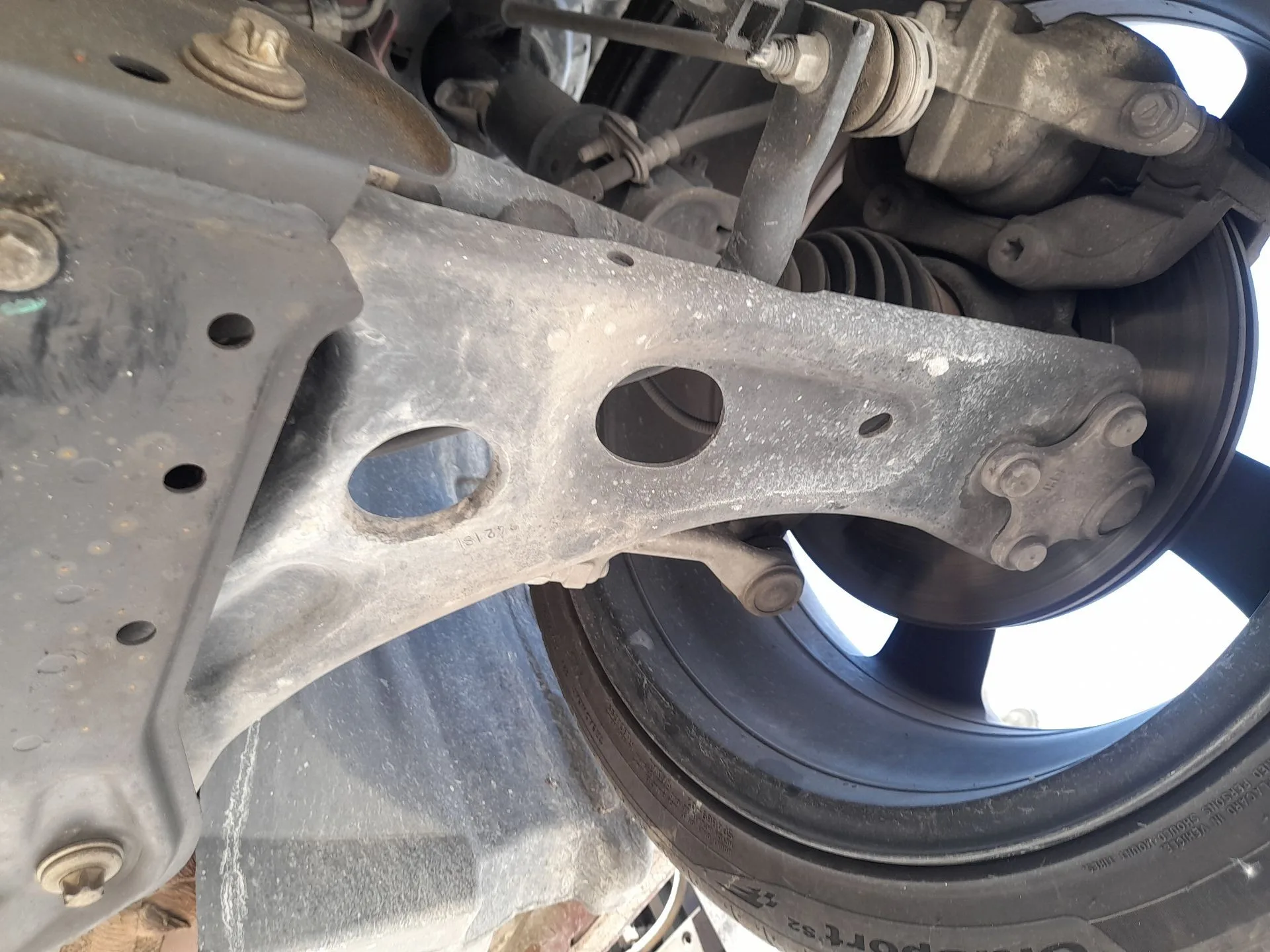 Brazo Suspension Inferior Delantero Izquierdo para Opel Corsa F (P2Jo)
