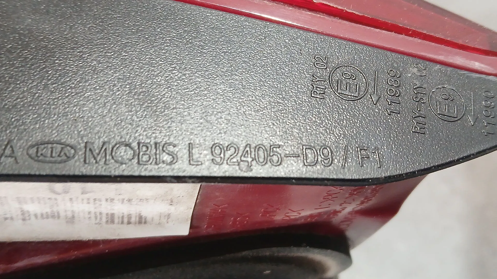 Piloto Trasero Derecho Interior para Kia Sportage Iv (Ql, Qle)