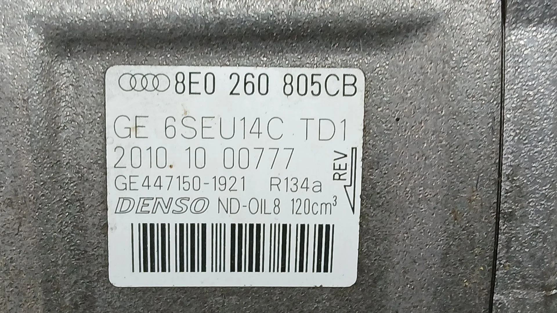 Compresor Aire Acondicionado para Seat Exeo (3R2)