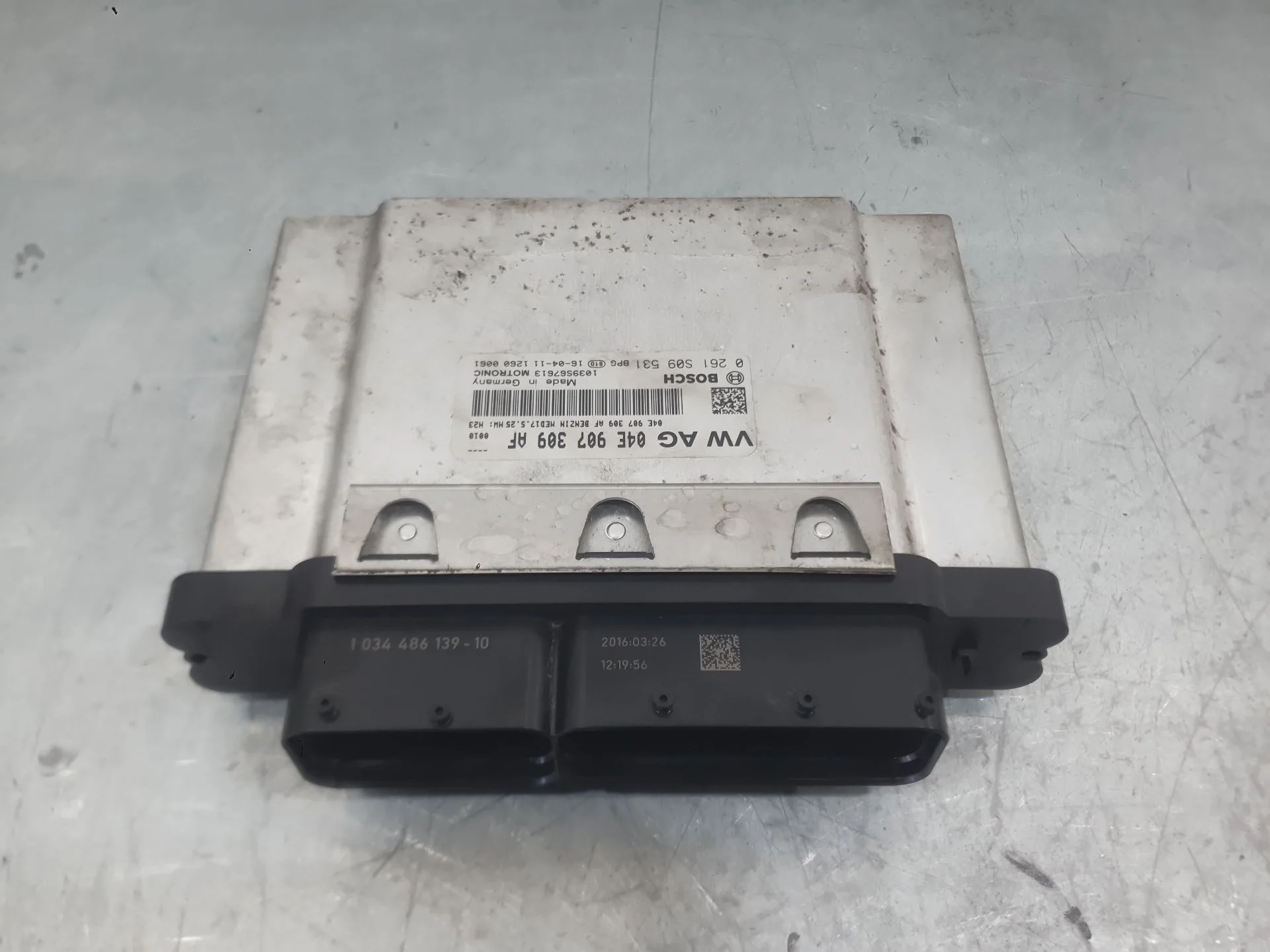 Centralita Motor Uce para Skoda Rapid Spaceback (Nh1)