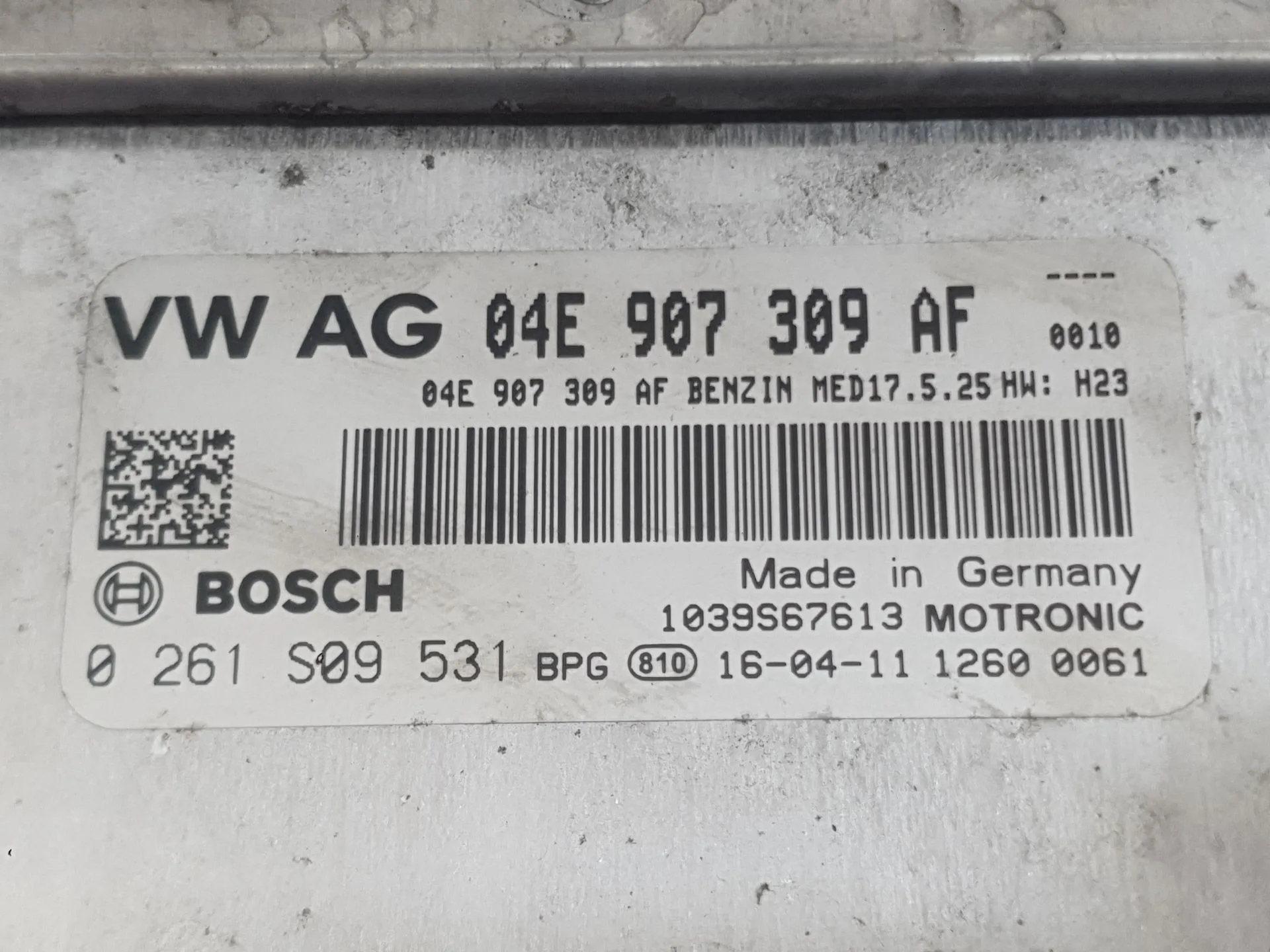 Centralita Motor Uce para Skoda Rapid Spaceback (Nh1)