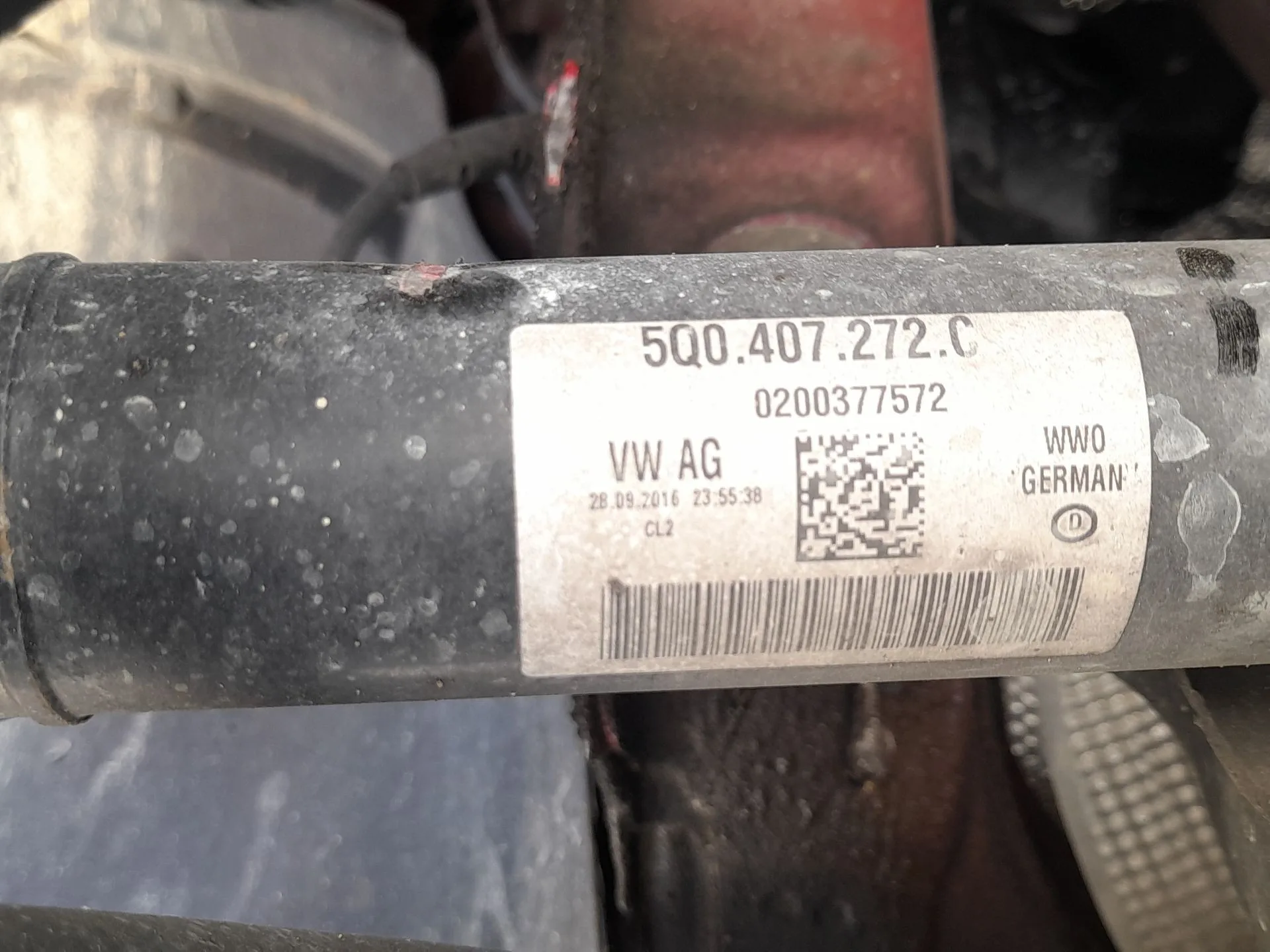 Transmision Delantera Derecha para Seat Leon St (5F8)