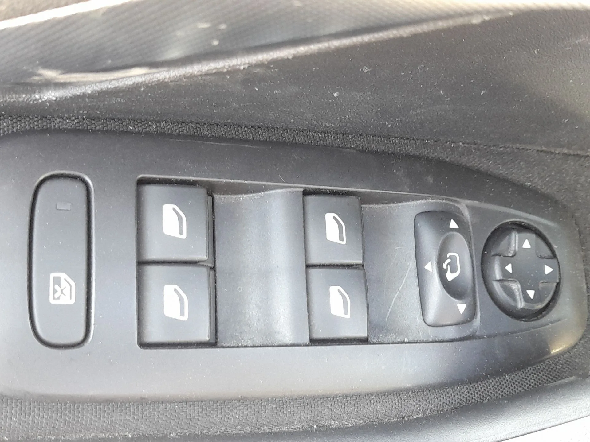 Mando Elevalunas Delantero Izquierdo para Peugeot 2008 I (Cu_)