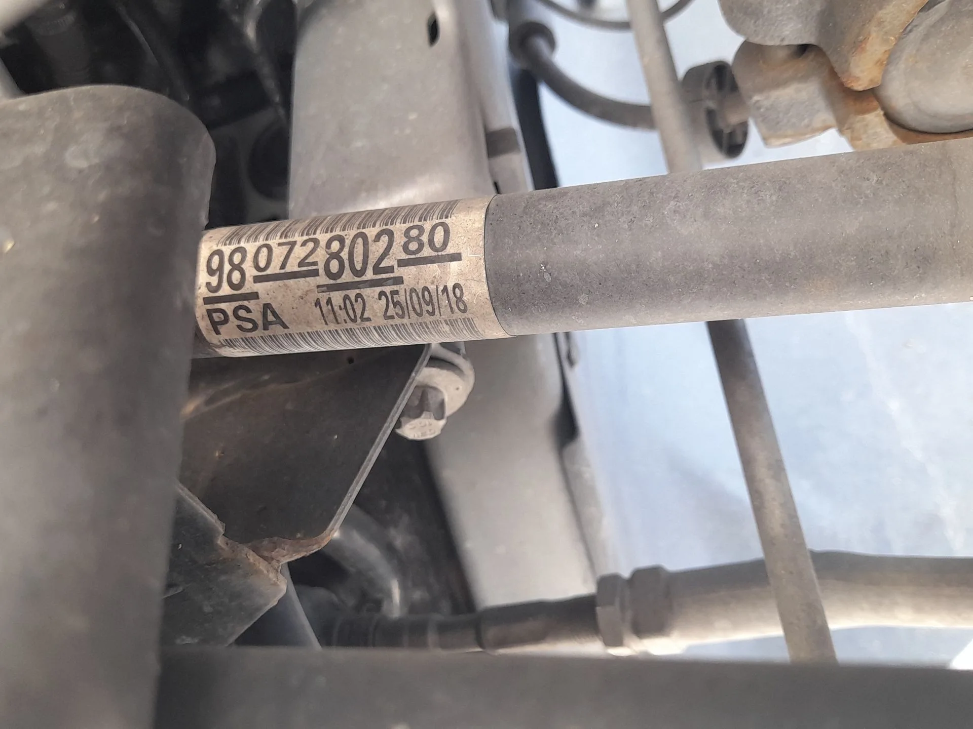 Transmision Delantera Izquierda para Peugeot 2008 I (Cu_)