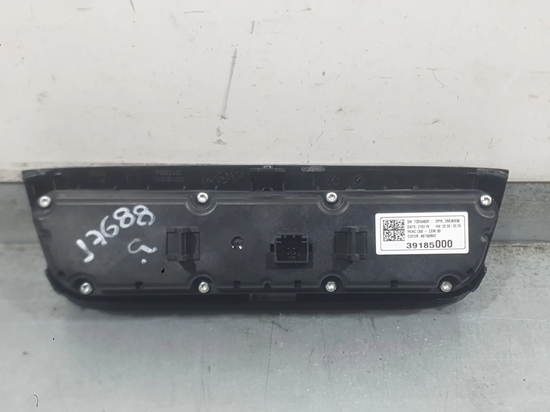 Mando Climatizador para Opel Corsa F (P2Jo)