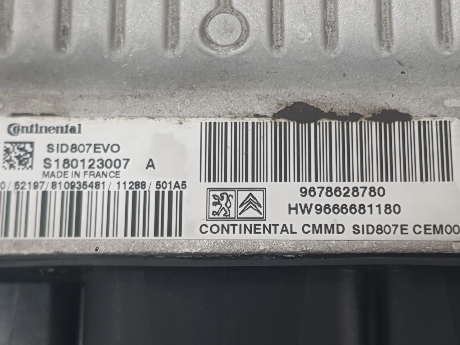 Centralita Motor Uce para Peugeot 508 I (8D_)