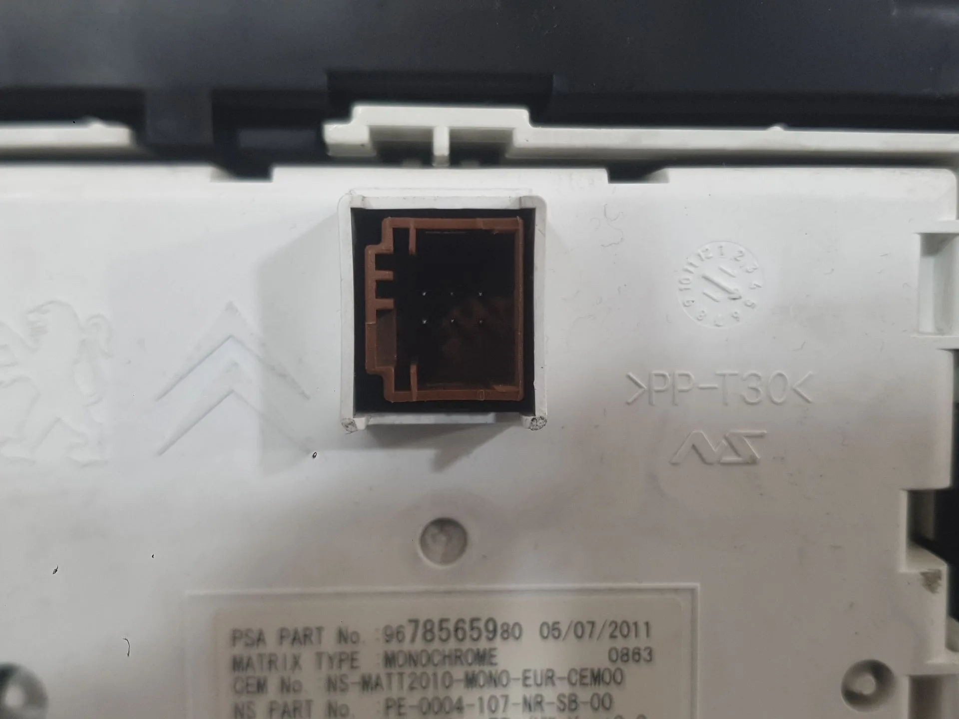 Cuadro Instrumentos para Peugeot 508 I (8D_)
