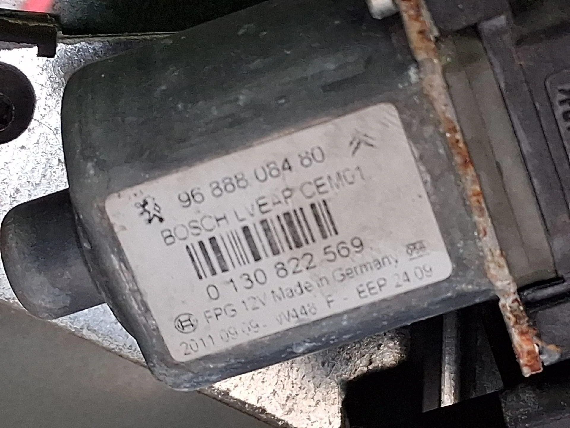 Elevalunas Trasero Izquierdo para Peugeot 508 I (8D_)