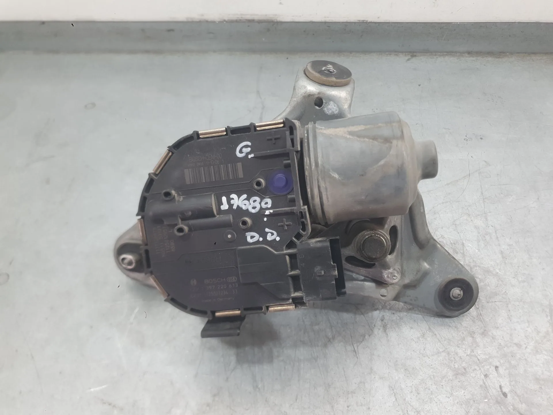 Motor Limpia Delantero Derecho para Peugeot 508 I (8D_)
