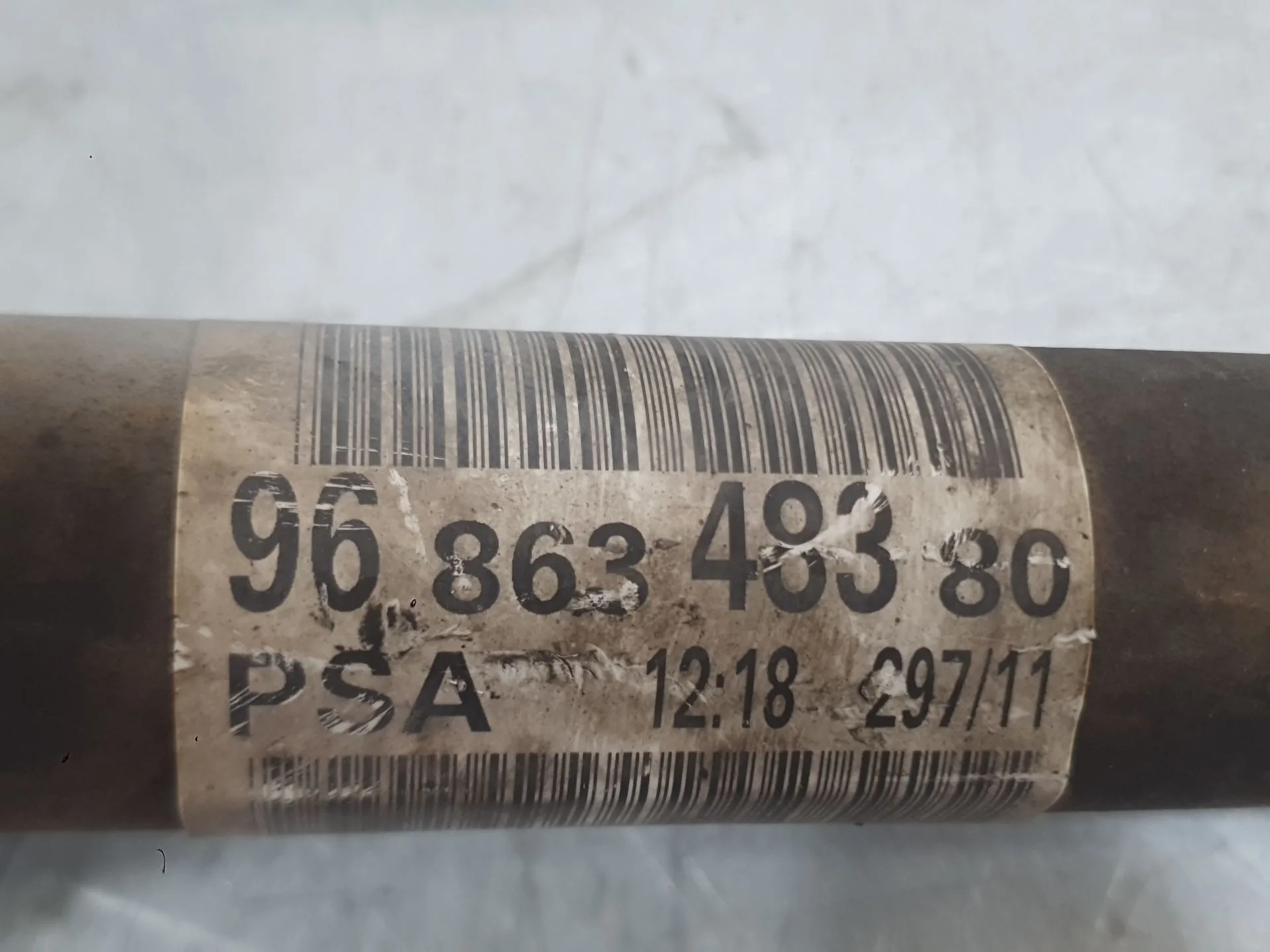Transmision Delantera Izquierda para Peugeot 508 I (8D_)